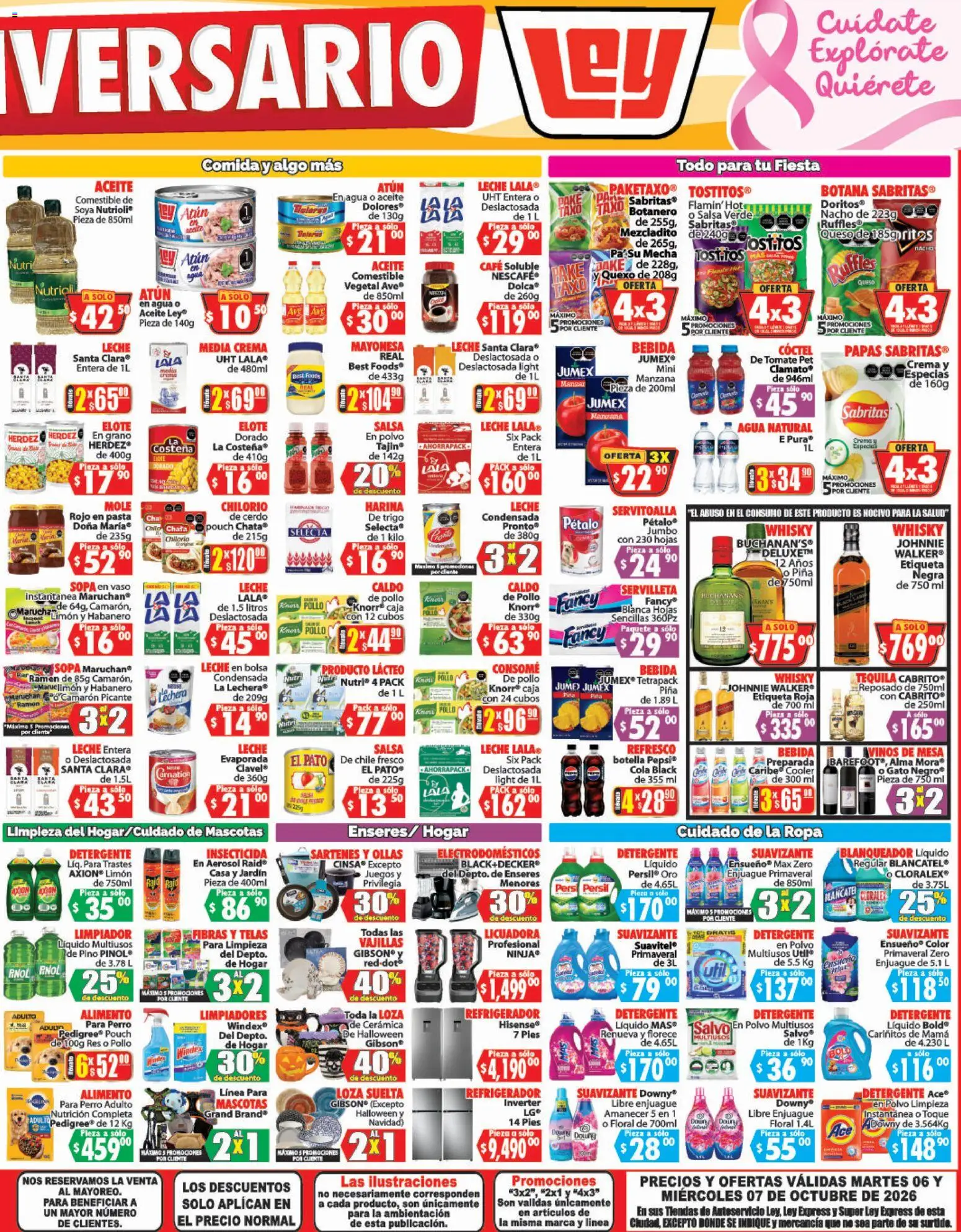 Nuevas ofertas de Casa Ley válidas en toda la República Mexicana desde el 06/10/2026. ¡Encuentra las mejores ofertas en Casa Ley folleto Autoservicio! | Página: 4