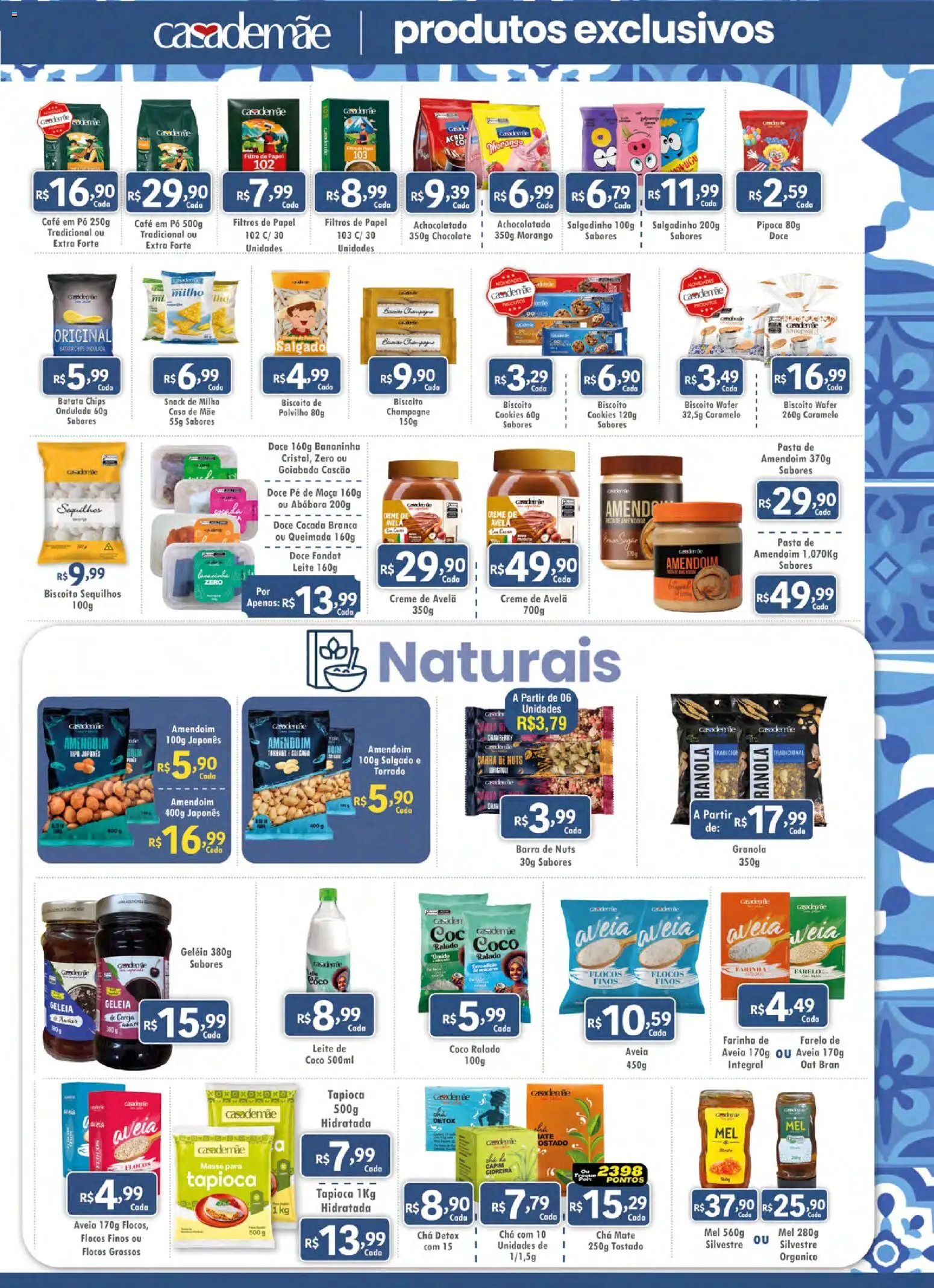 Royal Supermercados Folheto - válido de 03/08/2026 | Página: 5 | Produtos: Amendoim, Café, Pasta, Flocos