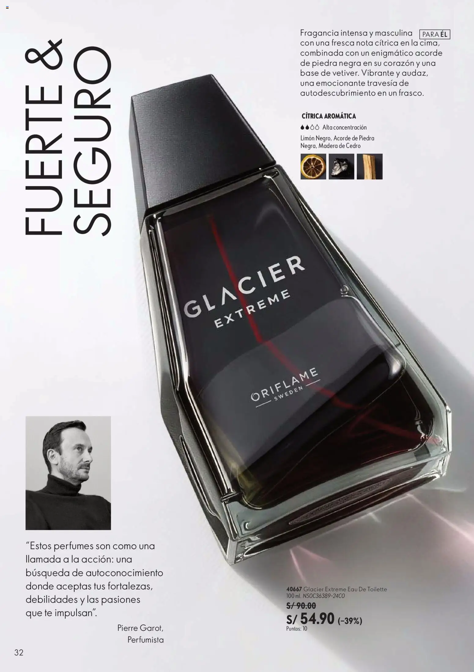 Catálogo Oriflame válido desde 22/08/2026 | Página: 32 | Productos: Perfumes, Té, Fragancia, EAU de Toilette