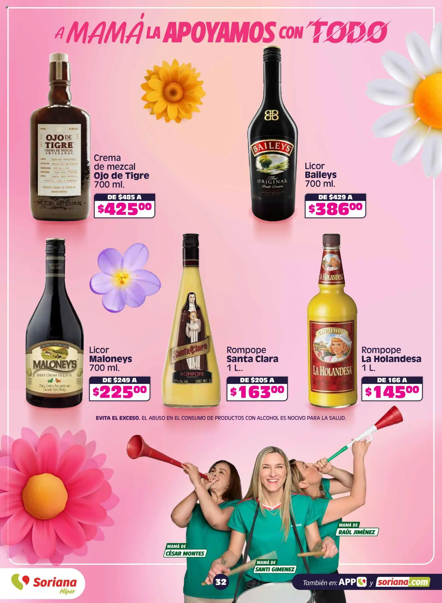 Nuevas ofertas de Soriana válidas en toda la República Mexicana desde el 30.04.2026. ¡Encuentra las mejores ofertas en Soriana folleto! | Página: 33 | Productos: Crema