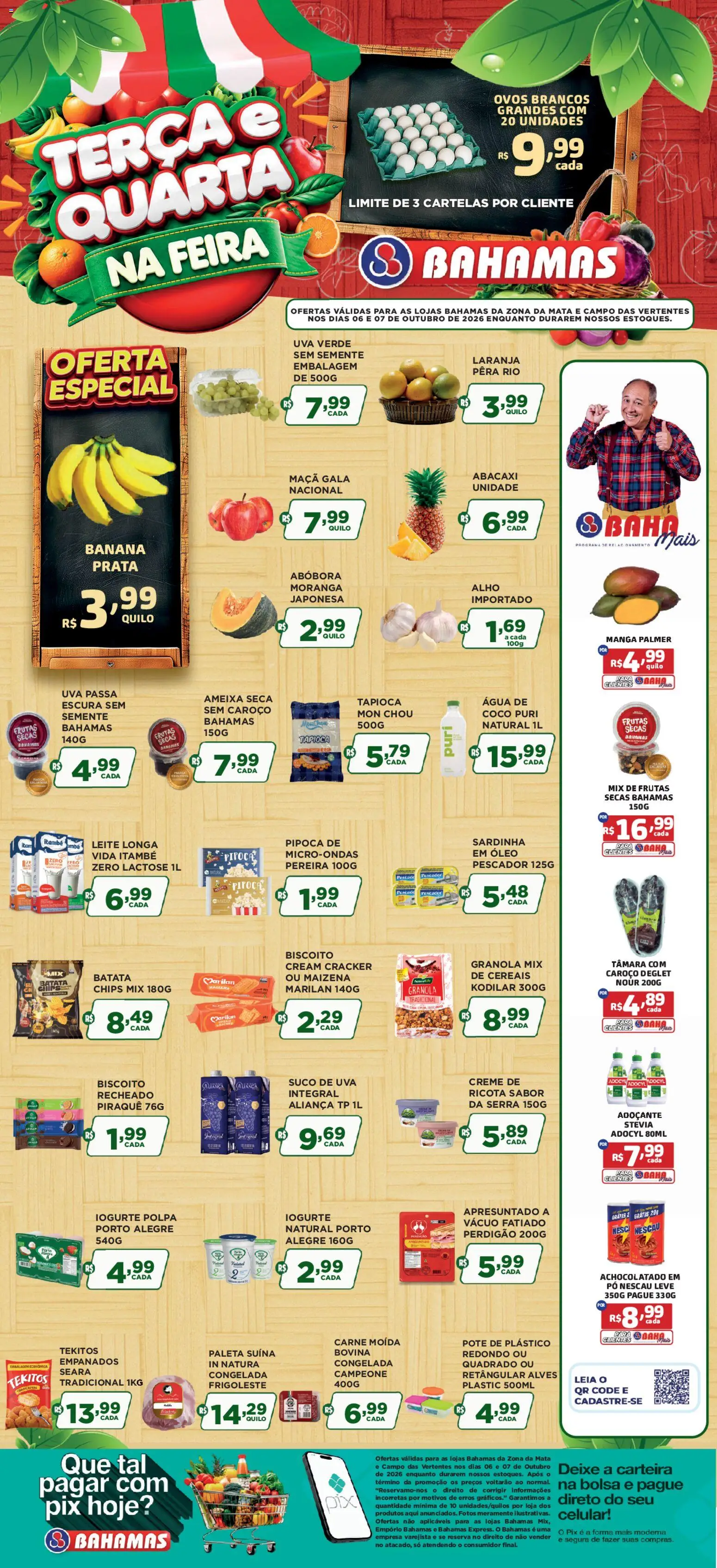 Bahamas Supermercados Terça-feira 6 Outubro