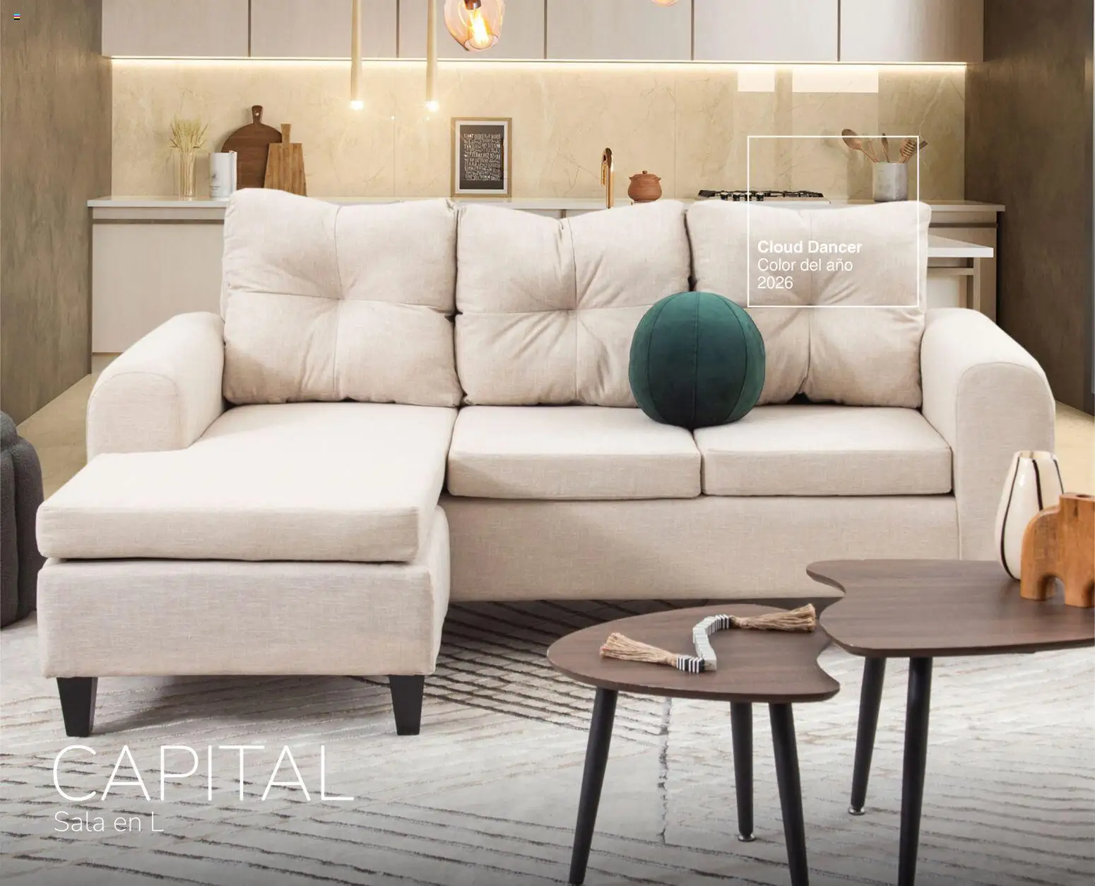 Nuevas ofertas de Muebles Dico válidas en toda la República Mexicana desde el 30/01/2026. ¡Encuentra las mejores ofertas en Muebles Dico catálogo Cloud Dancer Color del año 2026! | Página: 21 | Productos: Sala