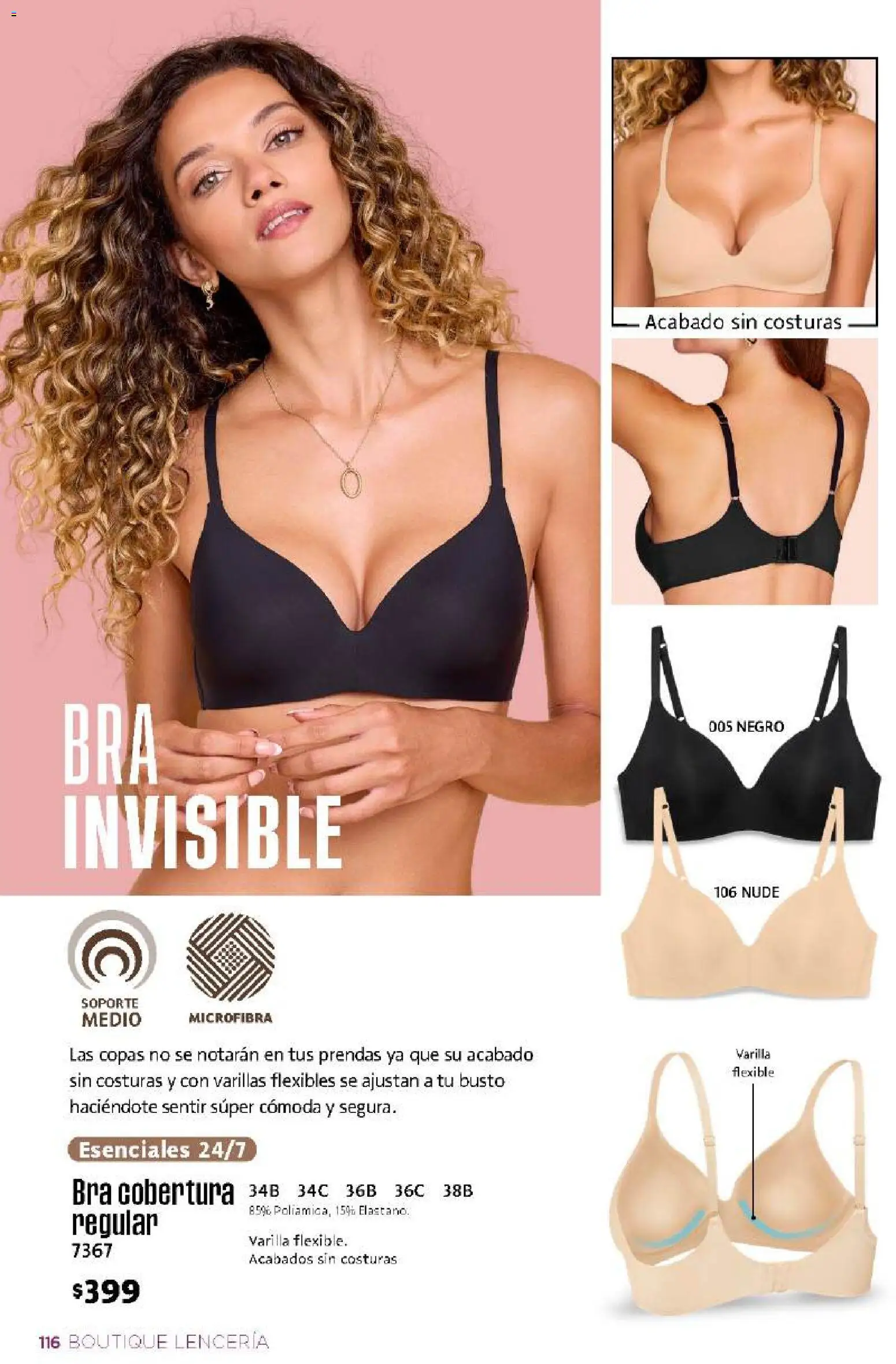Nuevas ofertas de Ilusión válidas en toda la República Mexicana desde el 01/08/2026. ¡Encuentra las mejores ofertas en Ilusión catálogo Otoño! | Página: 118 | Productos: Flexible, Lenceria