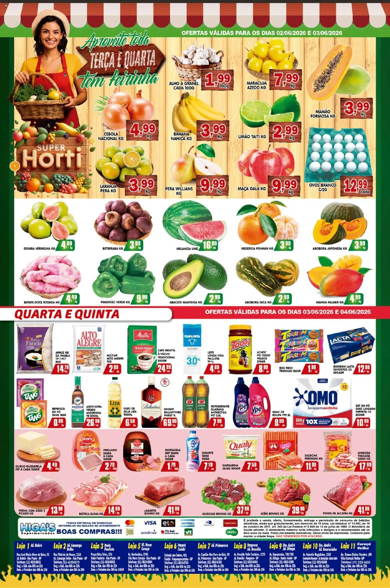 Higa's Supermercado Folheto - válido de 03.06.2026 | Página: 4