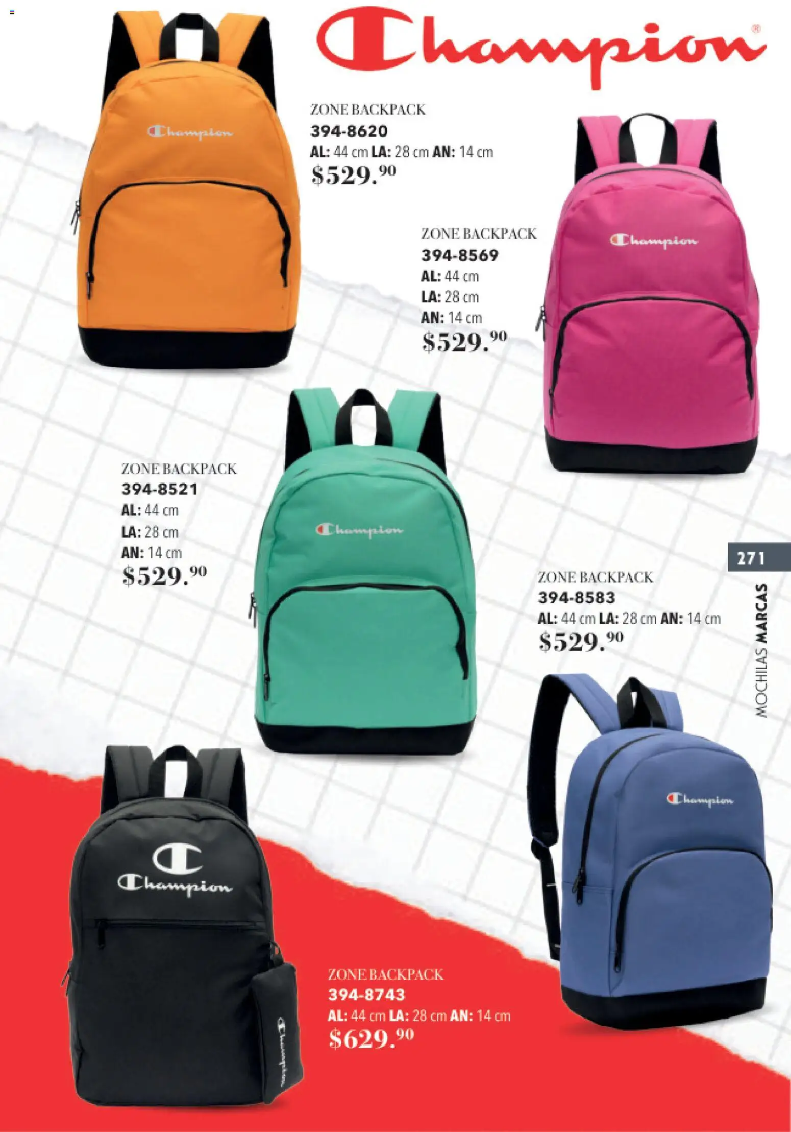 Nuevas ofertas de Andrea válidas en toda la República Mexicana desde el 23/05/2026. ¡Encuentra las mejores ofertas en Andrea catálogo Colegial! | Página: 271