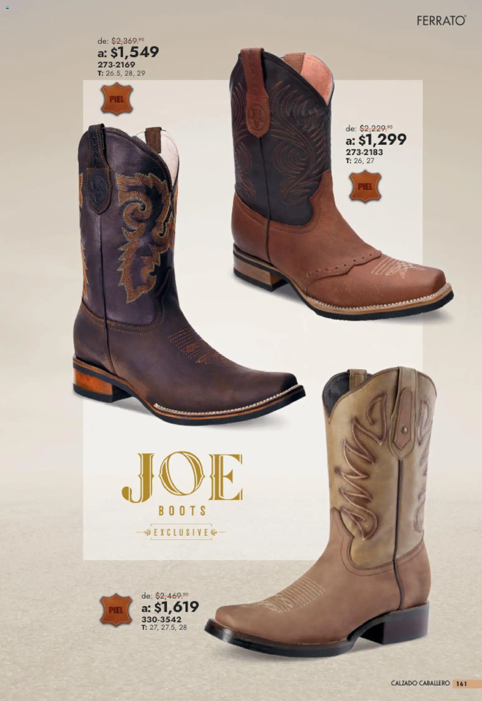 Nuevas ofertas de Andrea válidas en toda la República Mexicana desde el 26/07/2026. ¡Encuentra las mejores ofertas en Andrea catálogo Outlet! | Página: 161