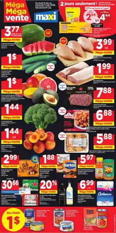 Preview of Maxi weekly flyer / circulaire from shop Maxi valid from 11.06.2026
