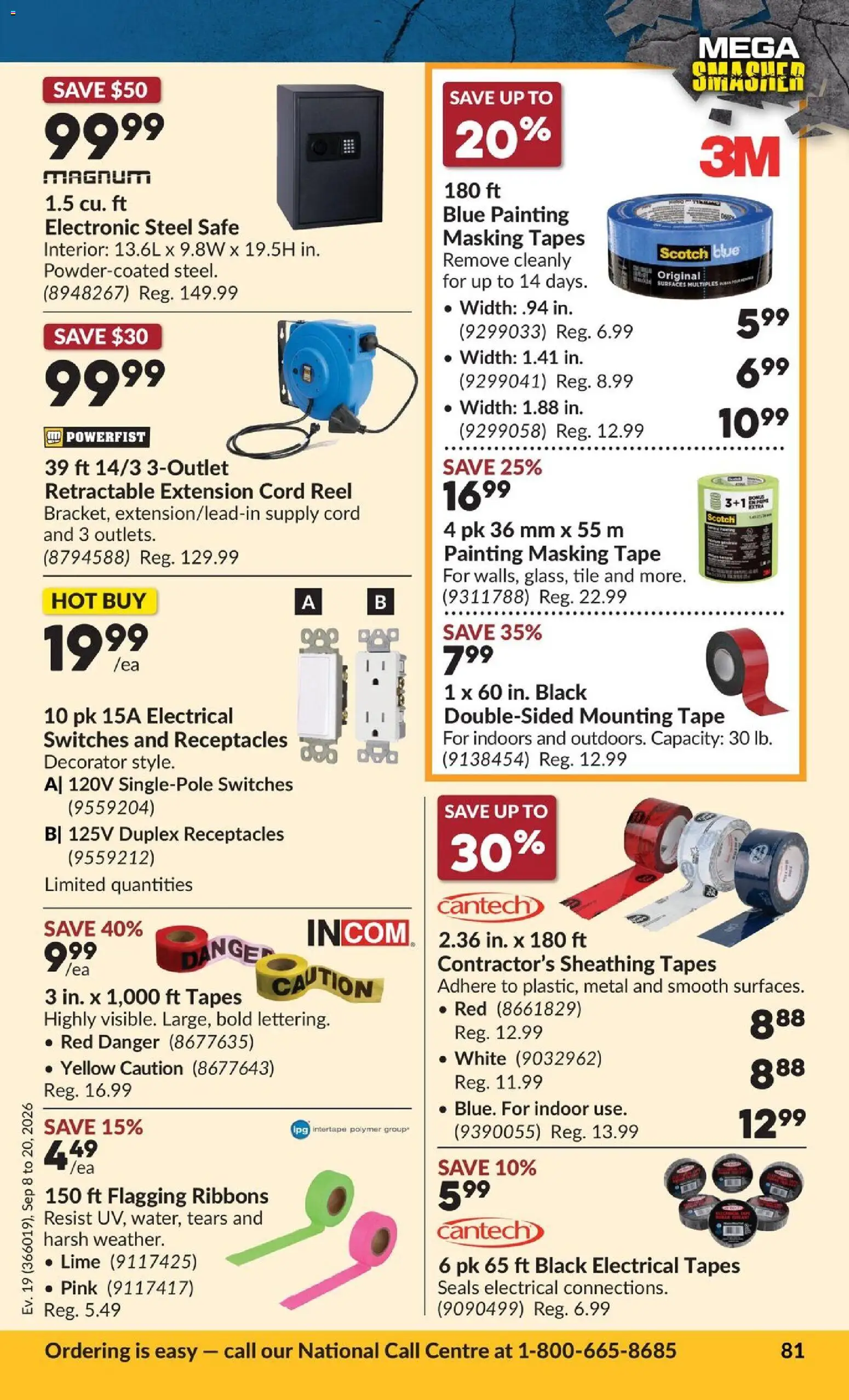 Princess Auto flyer valid from Sep 8, 2026 | Page: 85 | Products: Lime, Magnum