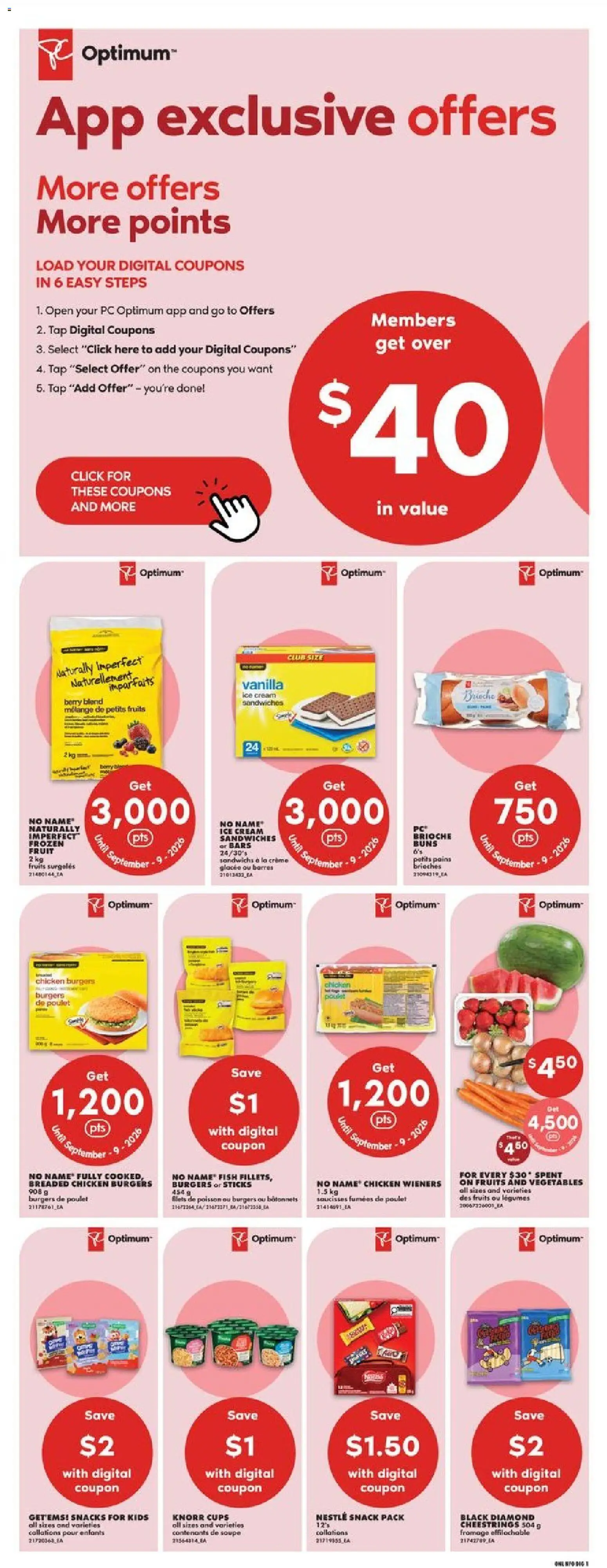 No Frills flyer valid from Aug 27, 2026 | Page: 12