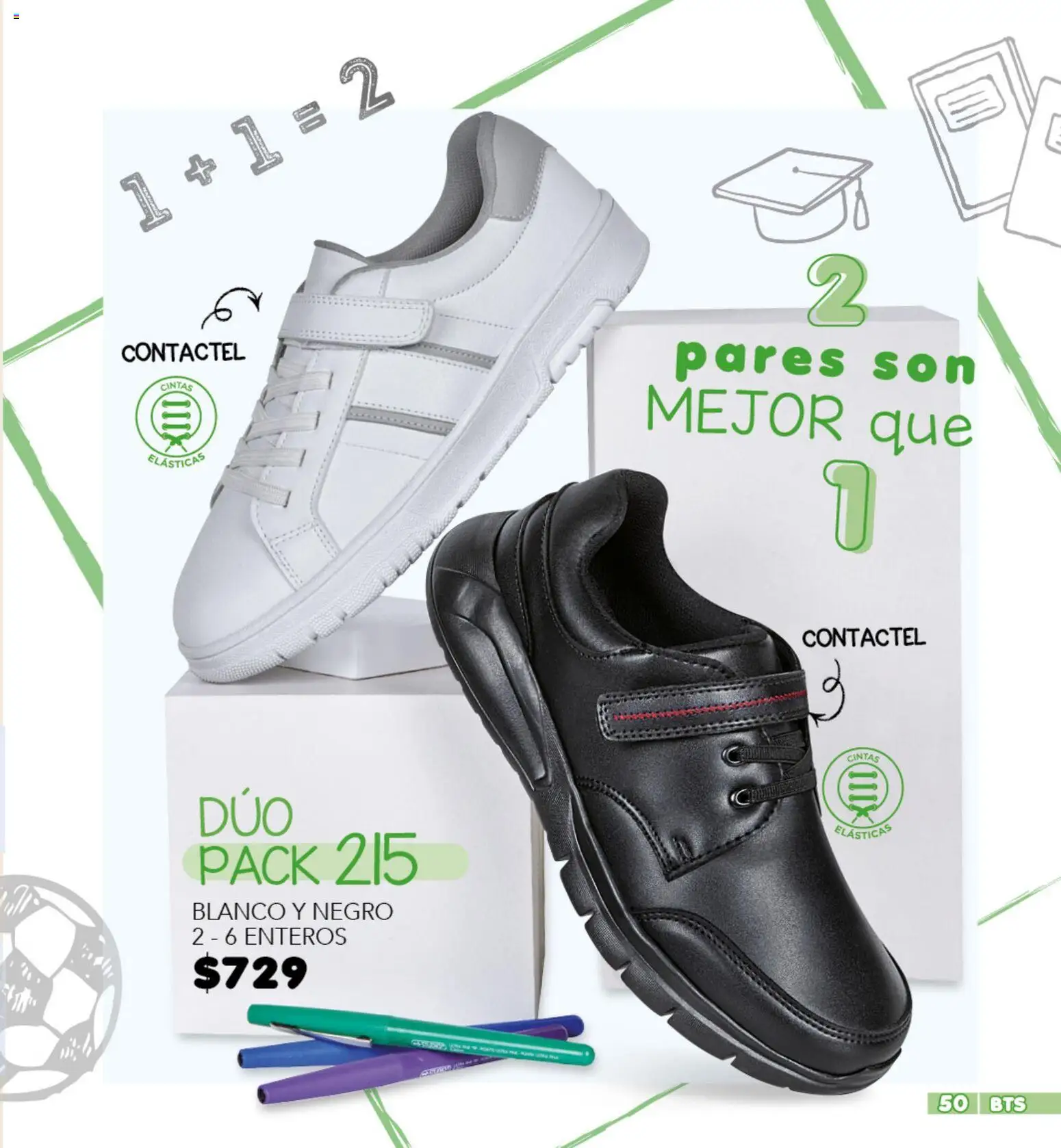 Nuevas ofertas de Cklass válidas en toda la República Mexicana desde el 09.06.2026. ¡Encuentra las mejores ofertas en Cklass catálogo Escolar! | Página: 51