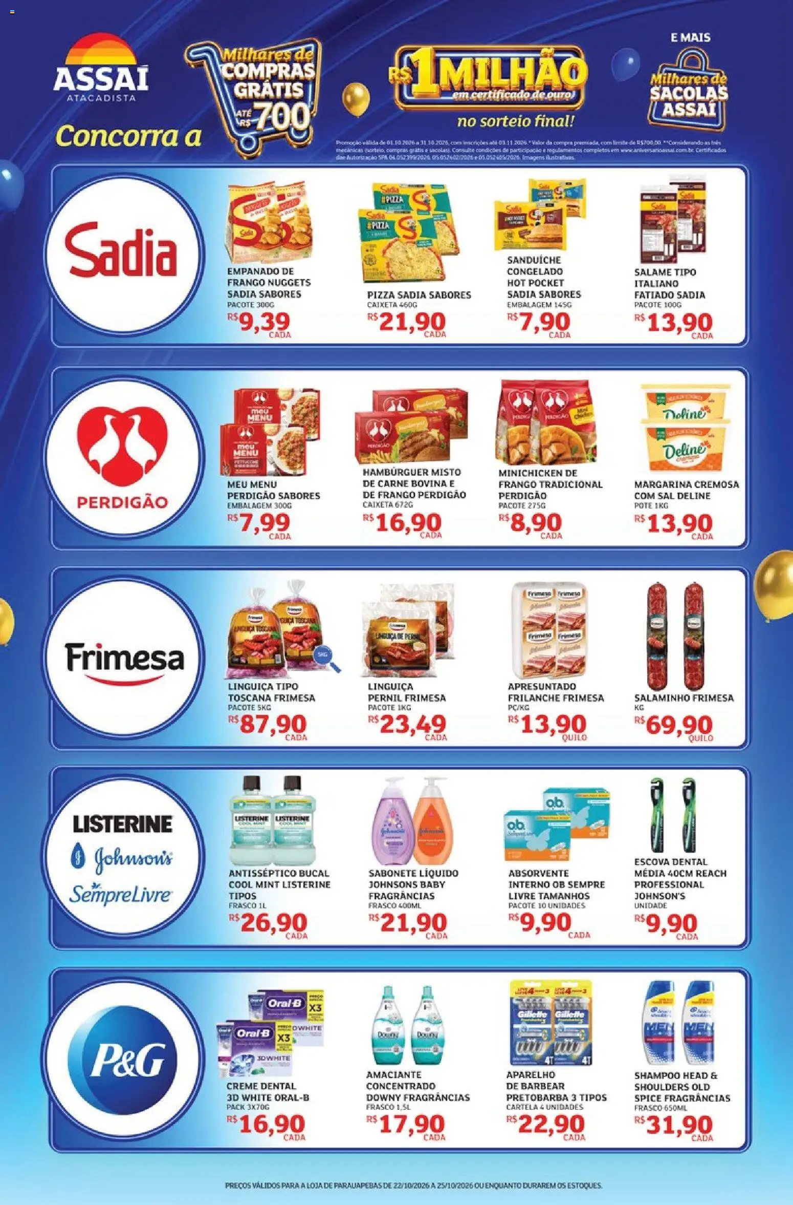 Assaí Atacadista Folheto - válido de 22/10/2026 | Página: 2