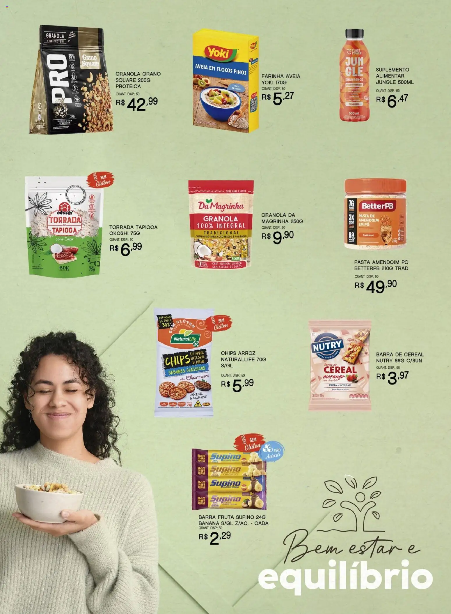 Bistek Supermercados Folheto - válido de 30/09/2026 | Página: 3 | Produtos: Farinha, Chia, Flocos, Milho