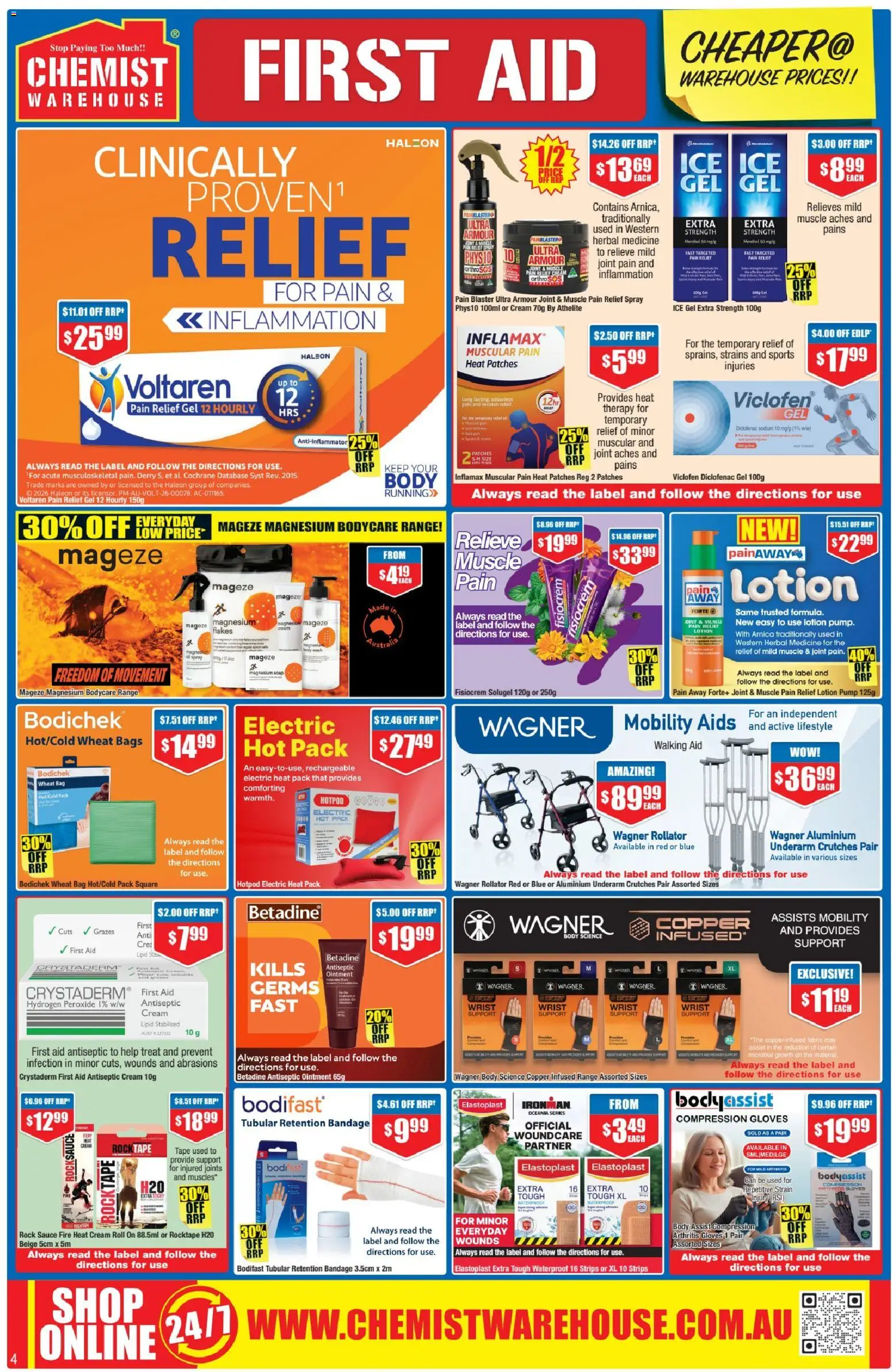   ﻿﻿Chemist Warehouse catalogue from 23/07/2026 > Big discounts — page 4