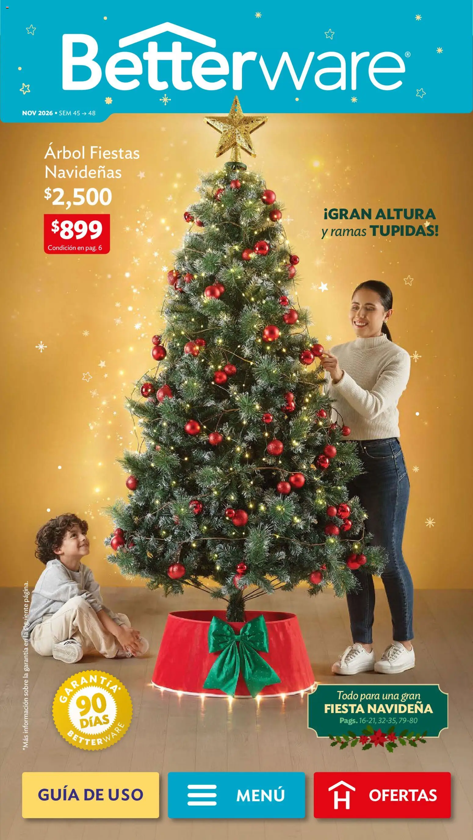 Nuevas ofertas de Betterware válidas en toda la República Mexicana desde el 02/11/2026. ¡Encuentra las mejores ofertas en Betterware campaña 11 2026! | Página: 1