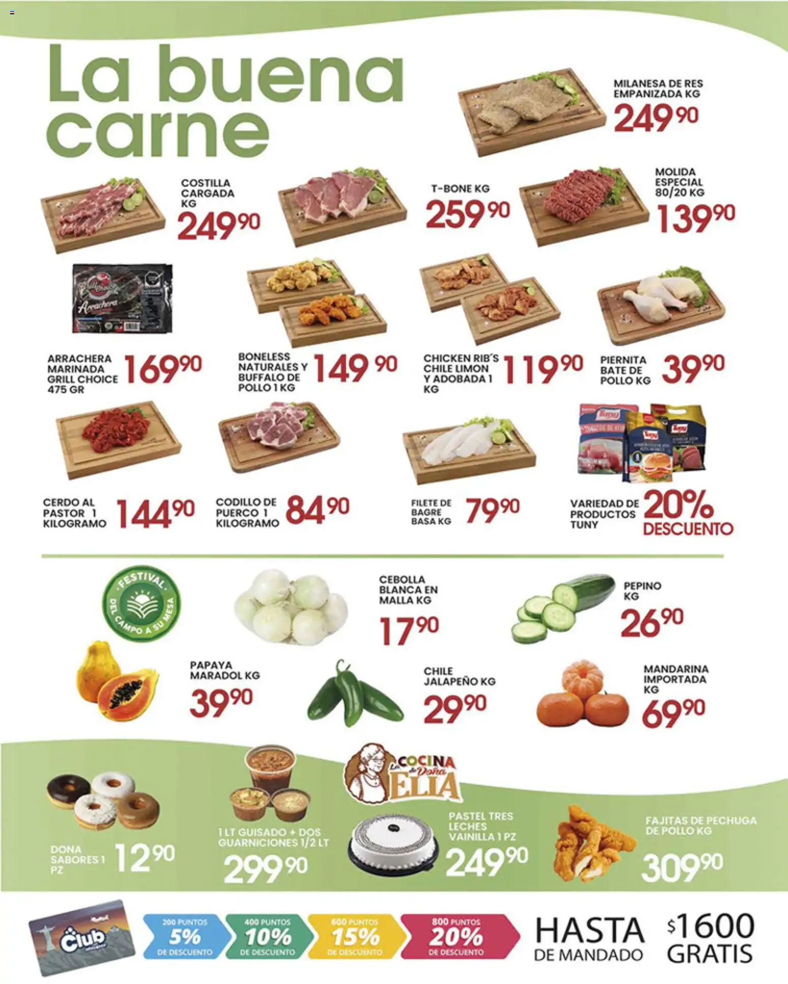 Nuevas ofertas de Alsuper válidas en toda la República Mexicana desde el 15.05.2026. ¡Encuentra las mejores ofertas en Alsuper folleto Laguna! | Página: 2 | Productos: Milanesa, Pastel, Cerdo, Malla