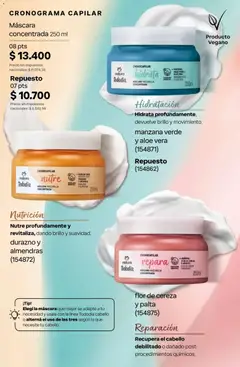 Vista previa Catálogo Natura Ciclo 13 válido desde el 02/09/2026 | Página: 296 | Productos: Mascarilla, Almendras, Máscara, Palta