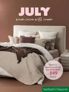Bed Bath and Beyond catalogue preview  - valid from 13 Jul 2026