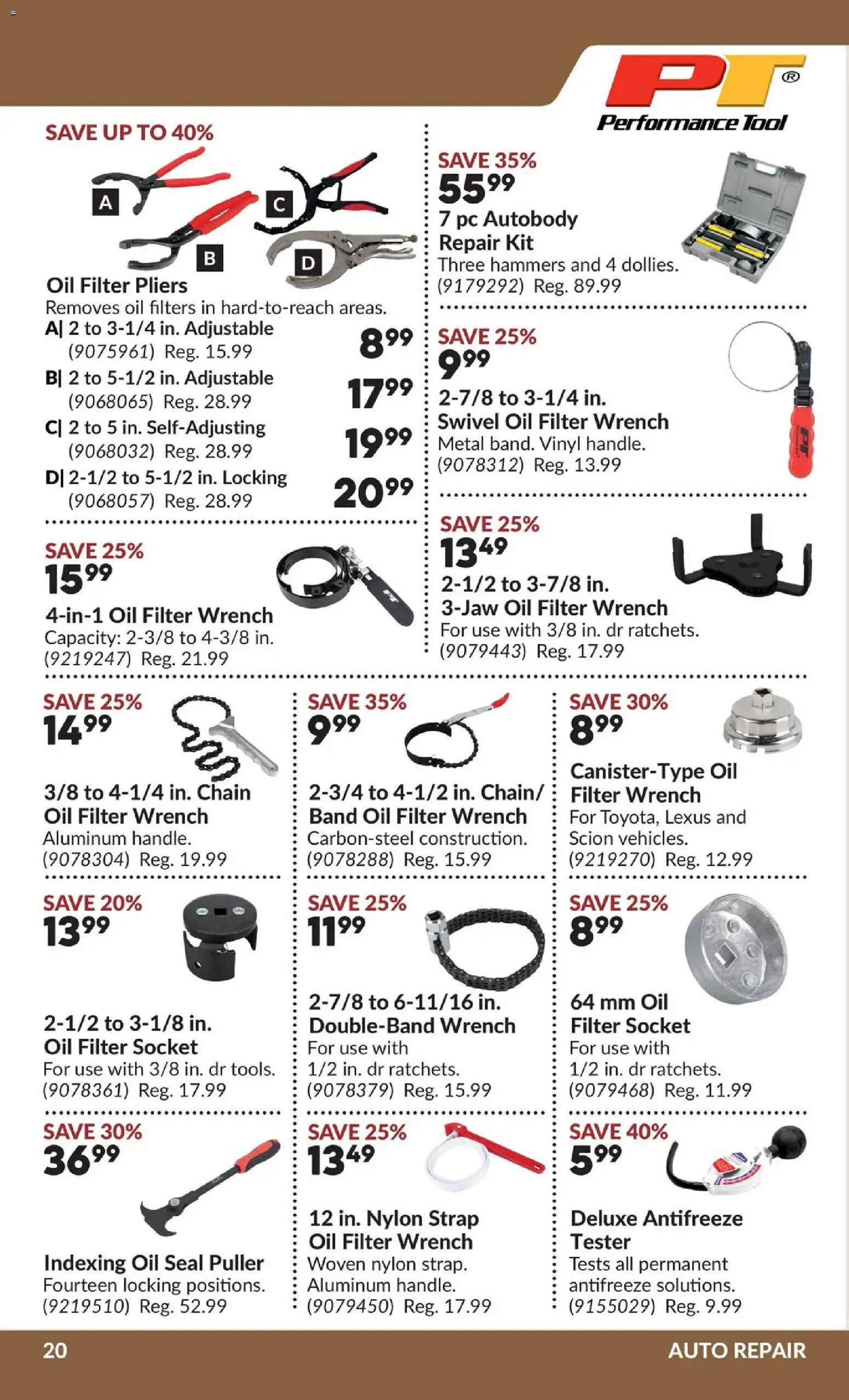 Princess Auto flyer valid from Jul 14, 2026 | Page: 33 | Products: PC, Socket, Oil