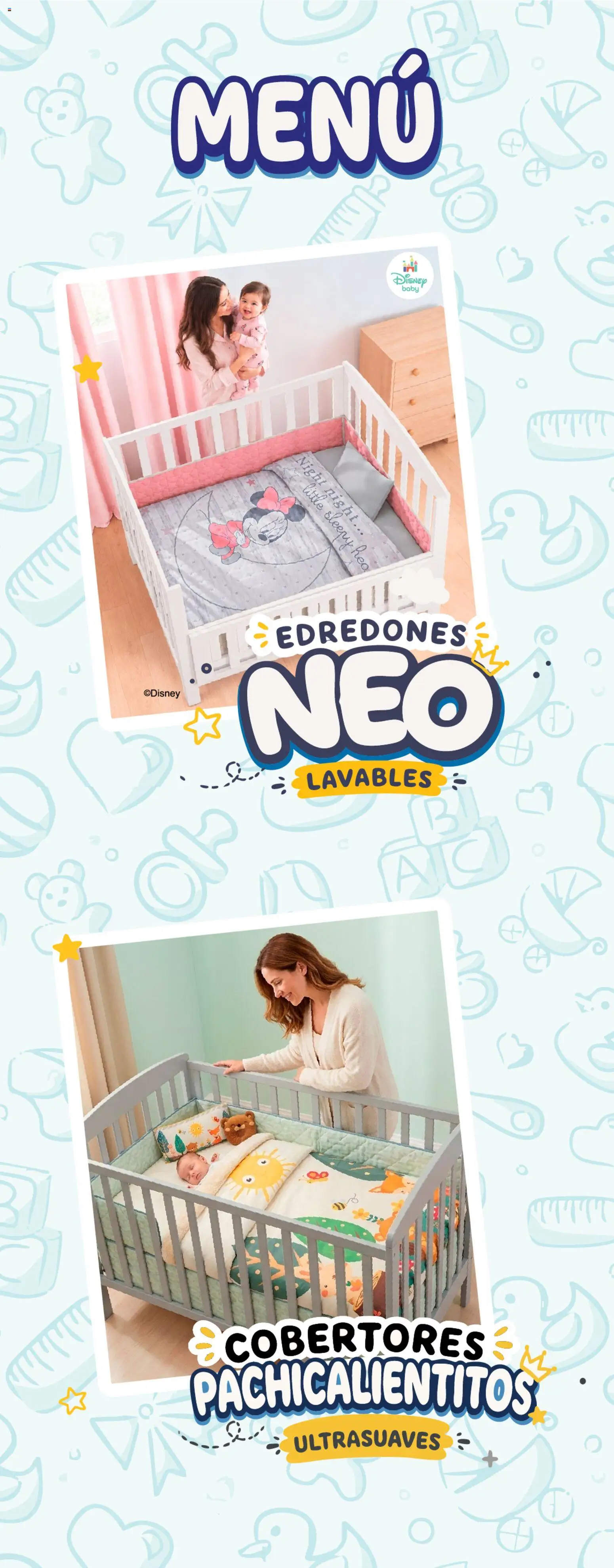 Nuevas ofertas de Colchas Concord válidas en toda la República Mexicana desde el 15/10/2026. ¡Encuentra las mejores ofertas en Colchas Concord catálogo Colección Bebé Disney! | Página: 2
