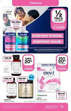 Preview of Priceline Pharmacy catalogue Randwick - valid from 01/07/2026 | Page: 41 | Products: Foundation, Iron, Tablets, Vitamin