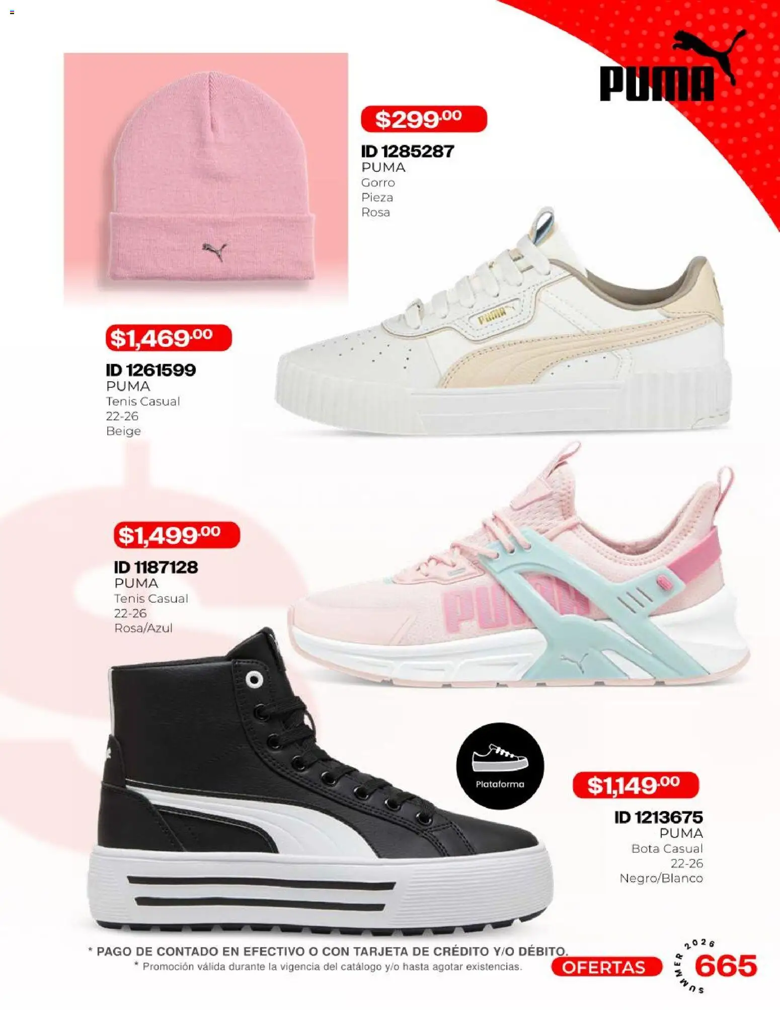 Nuevas ofertas de Price Shoes válidas en toda la República Mexicana desde el 15.05.2026. ¡Encuentra las mejores ofertas en Price Shoes catálogo Ofertas! | Página: 29
