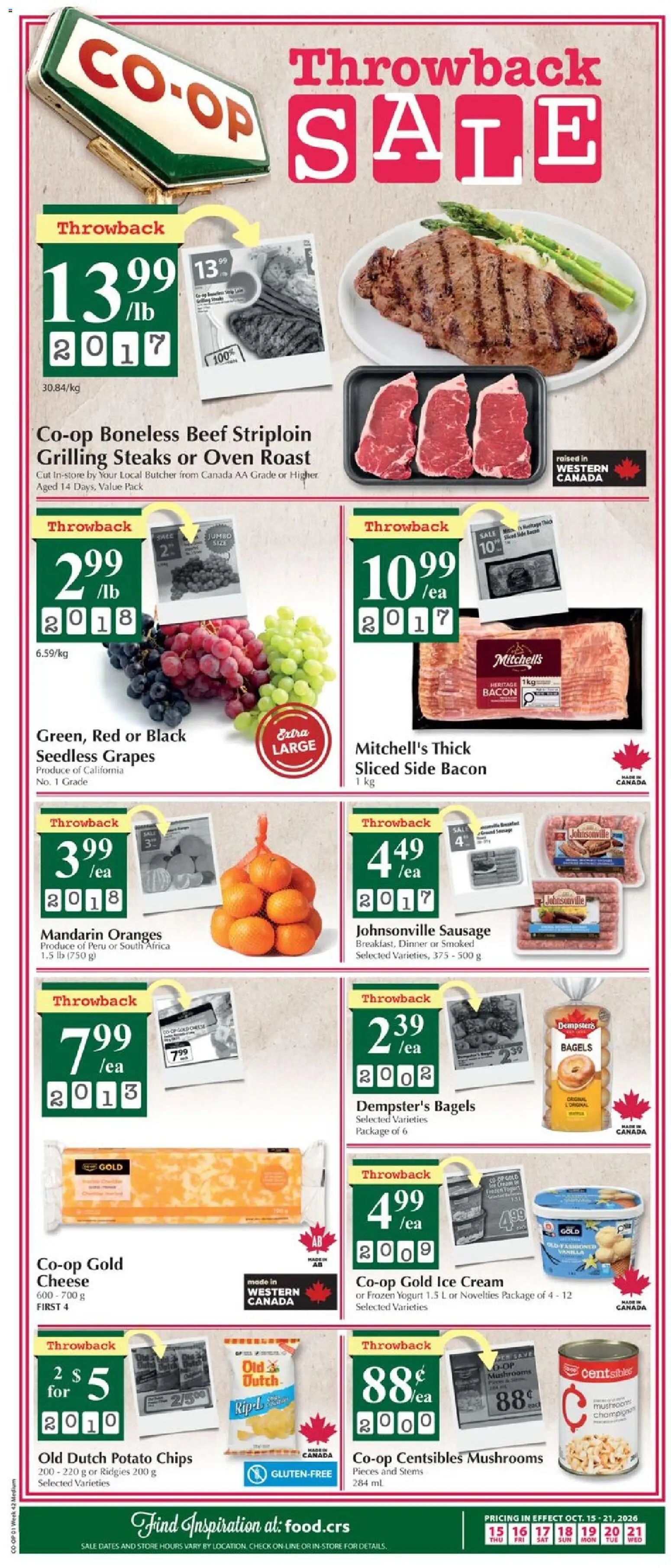 Co Op Food Thursday, October 15