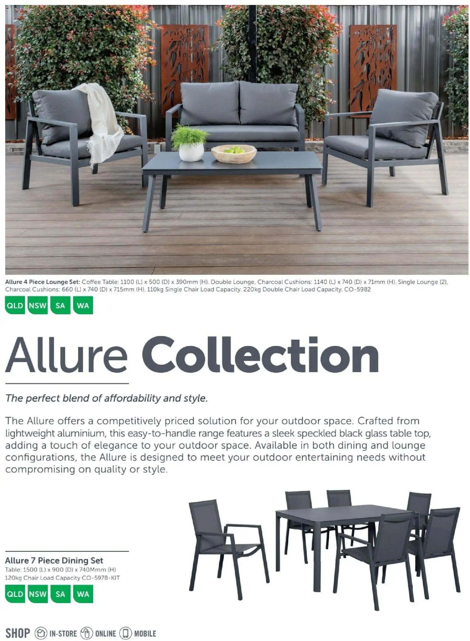 Stratco catalogue - valid from 04/12/2025 | Page: 16 | Products: Table, Dining set, Coffee, Mobile