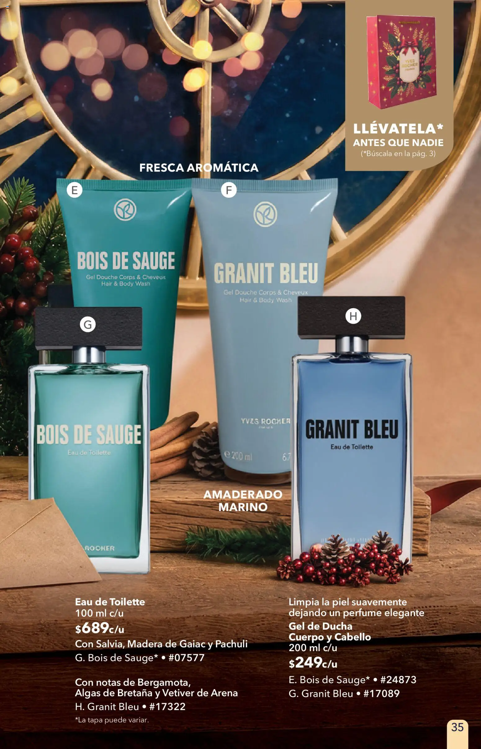 Nuevas ofertas de Yves Rocher válidas en toda la República Mexicana desde el 27/10/2026. ¡Encuentra las mejores ofertas en Yves Rocher campaña 15 2026! | Página: 35