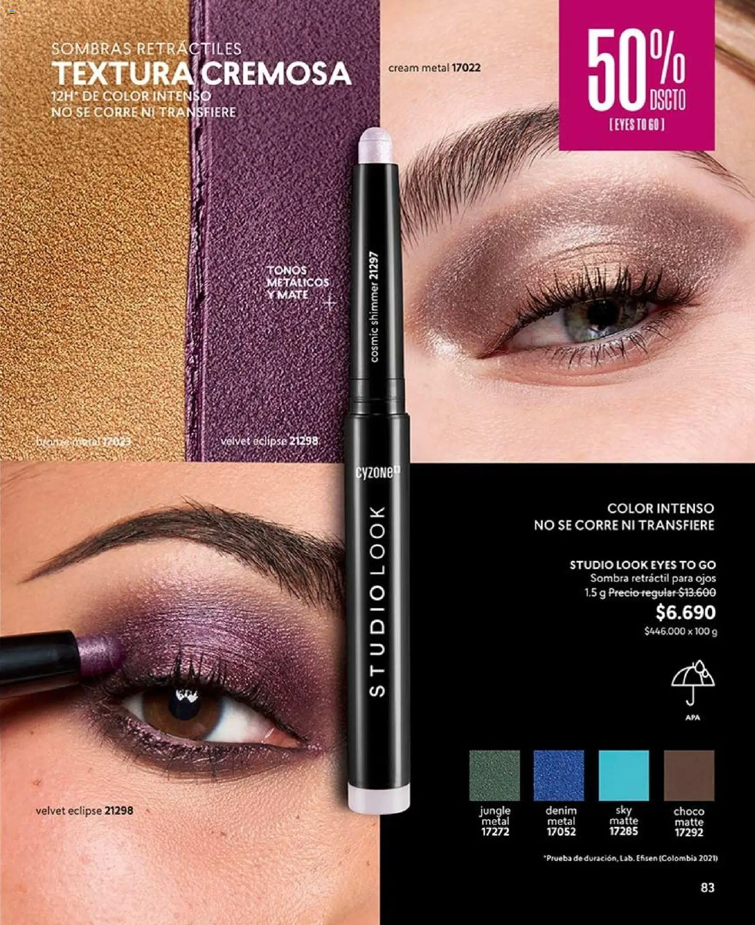 Catálogo CyZone Campaña 13 │ válido desde el 26.07.2026 | Página: 95 | Productos: Mate, Sombra