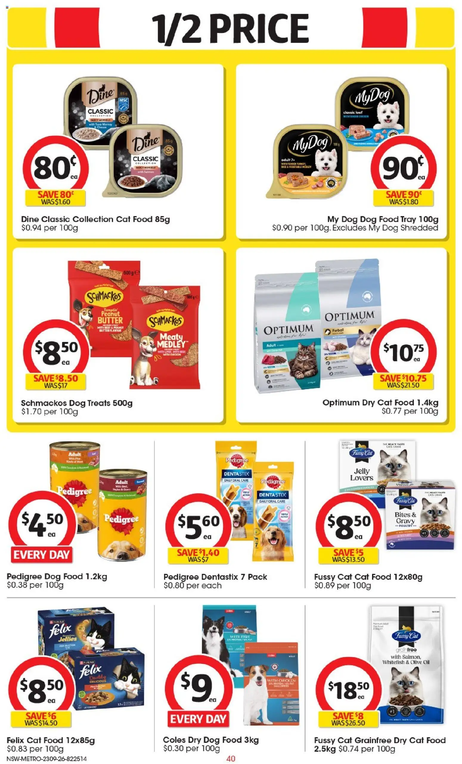 Coles catalogue - valid from 23/09/2026 | Page: 40 | Products: Toilet, Stain remover, Domestic, Dishwasher