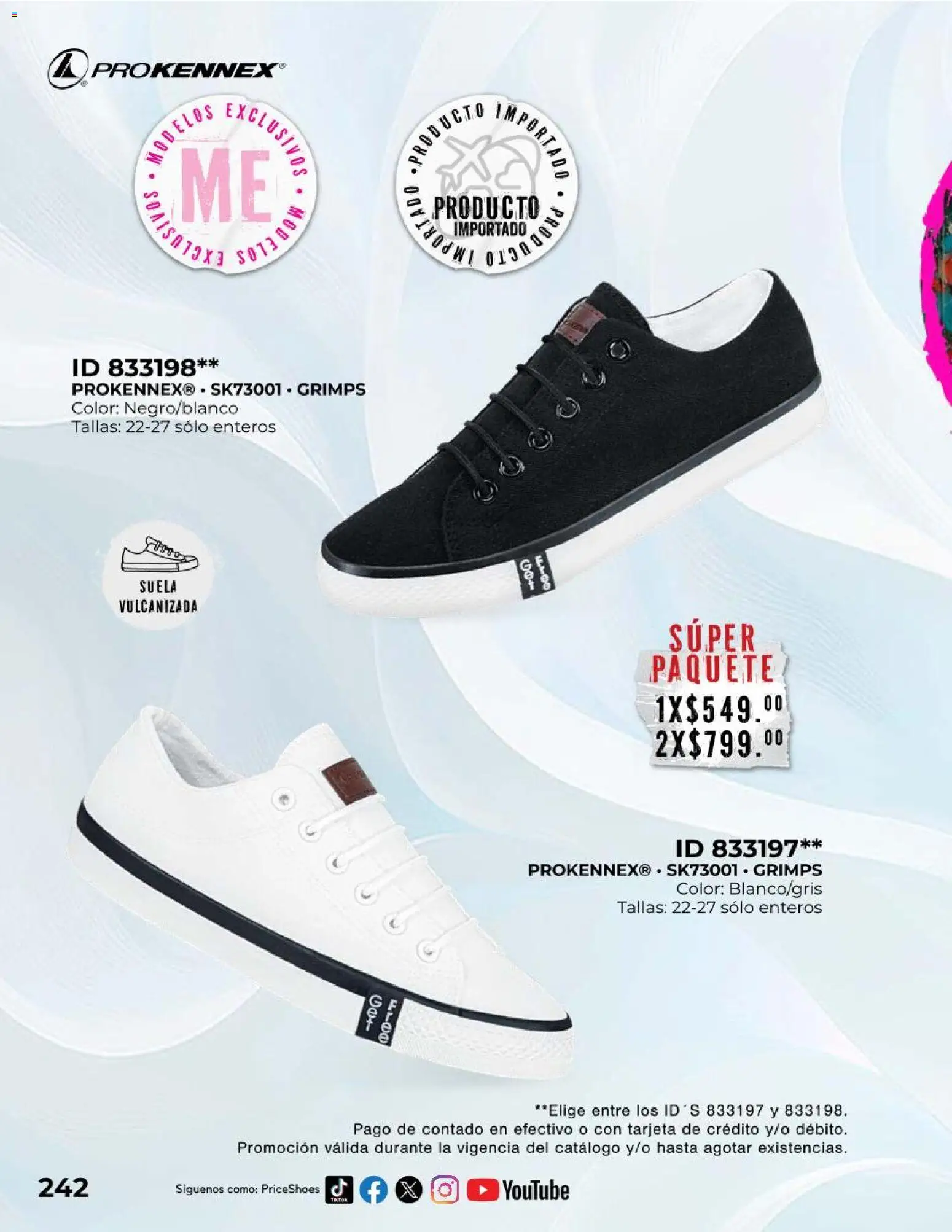 Nuevas ofertas de Price Shoes válidas en toda la República Mexicana desde el 01/10/2026. ¡Encuentra las mejores ofertas en Price Shoes catálogo Exclusivos! | Página: 242