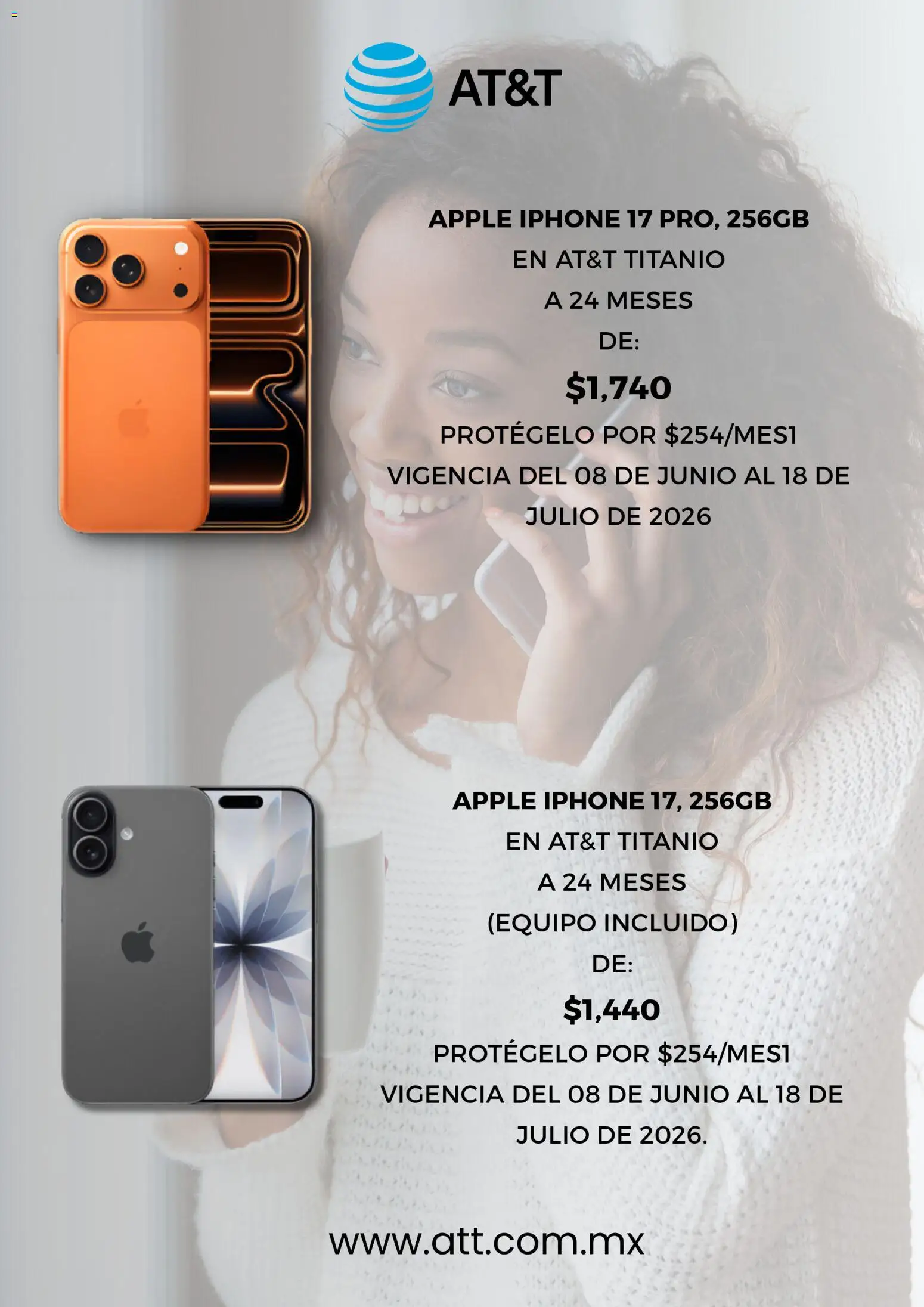 Nuevas ofertas de AT&T válidas en toda la República Mexicana desde el 08/06/2026. ¡Encuentra las mejores ofertas en AT&T catálogo! | Página: 2