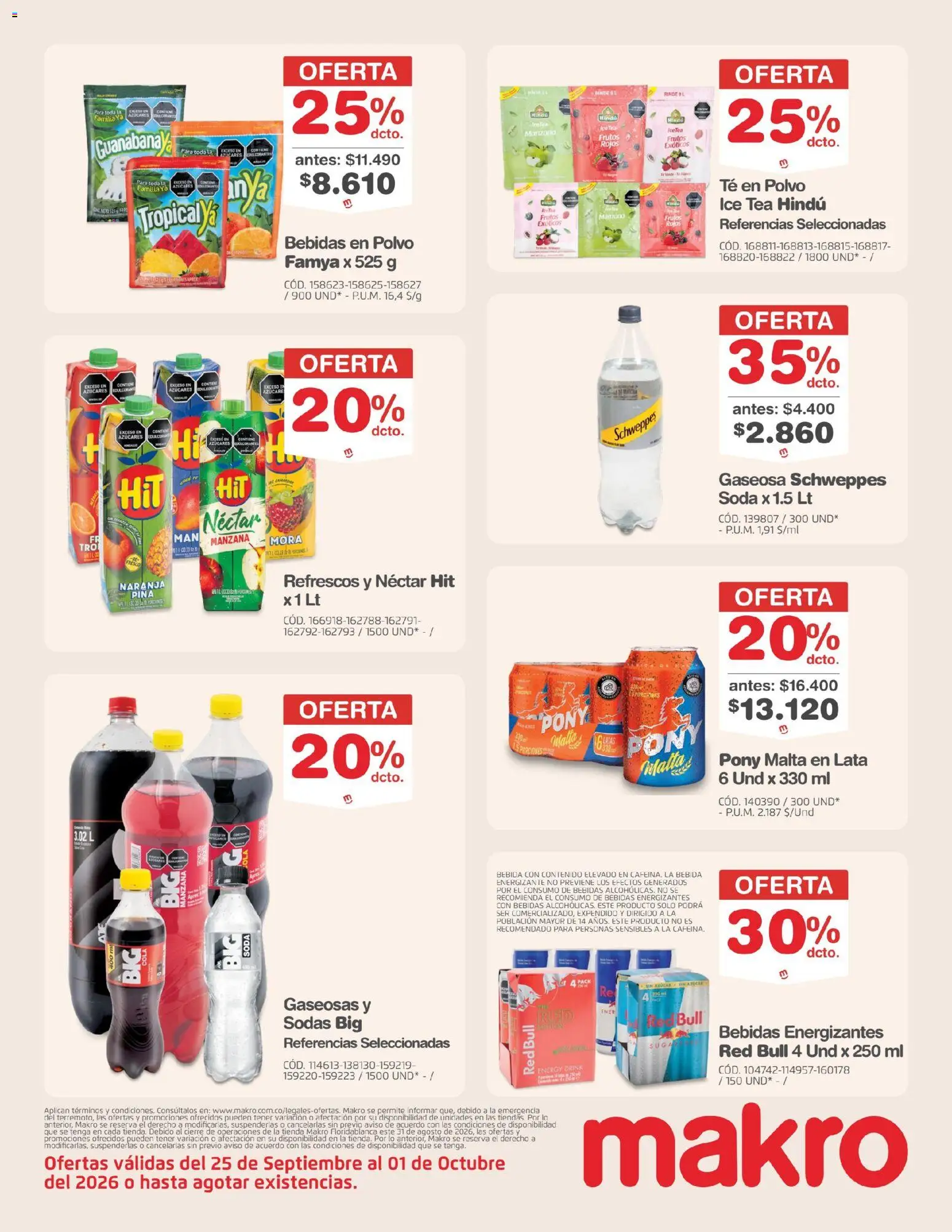 Makro revista - valida desde el 25/09/2026 | Página: 19