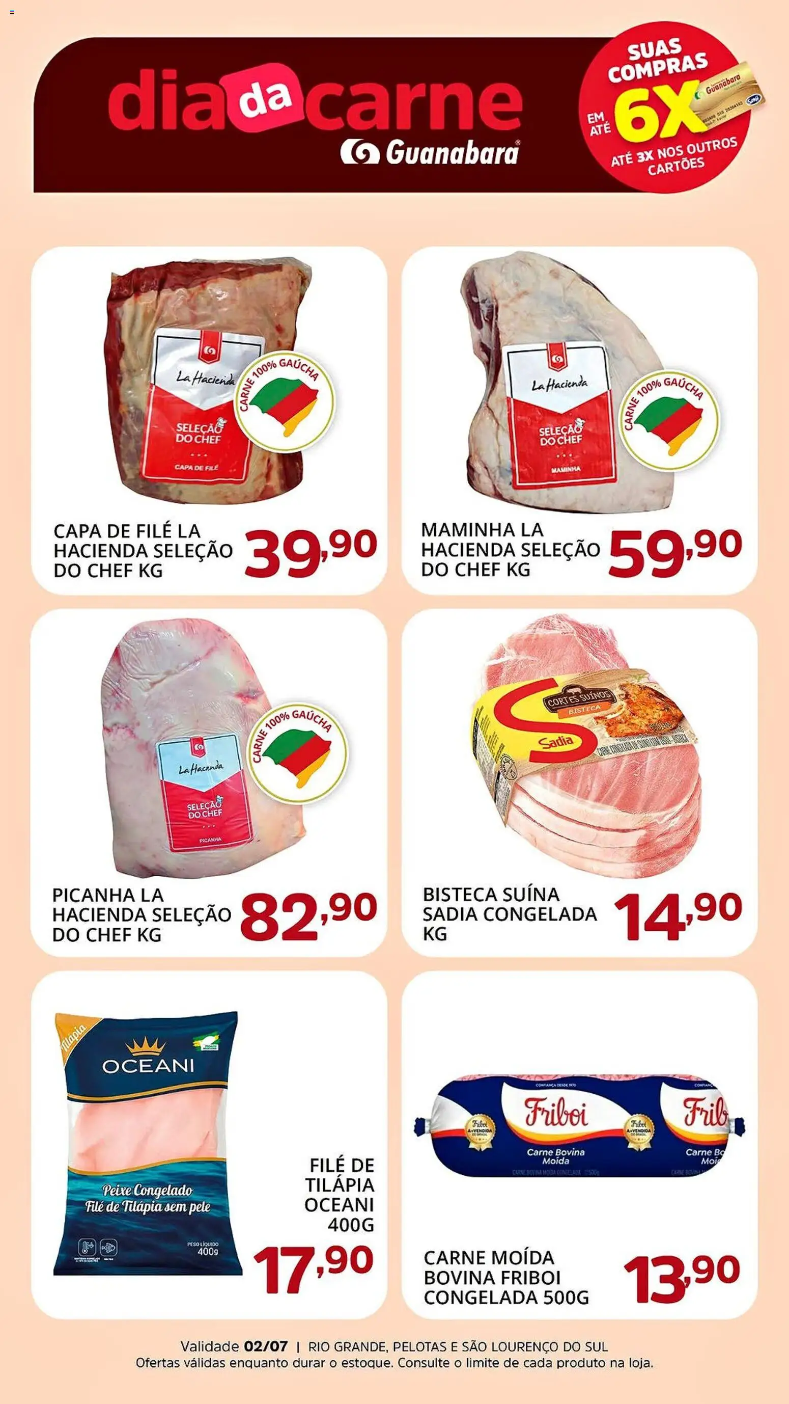 Supermercado Guanabara Folheto - válido de 02/07/2026 | Página: 1