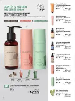 Vista previa de Oriflame campaña 10 2026, nuevo folleto de la tienda, válido en México a partir del 11/07/2026 | Página: 70 | Productos: Crema, Bruma, Limpiador, Mascarilla