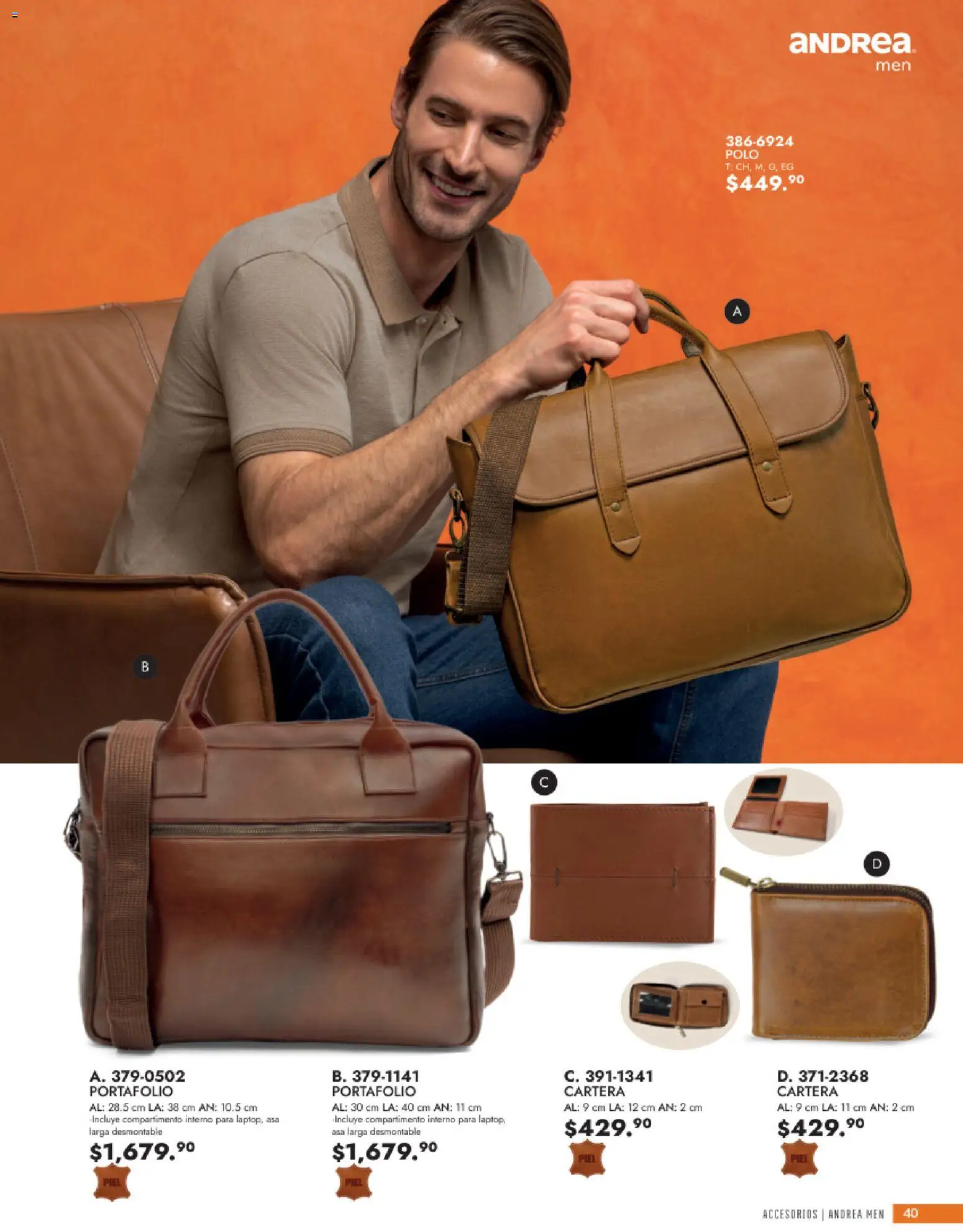 Nuevas ofertas de Andrea válidas en toda la República Mexicana desde el 24/05/2026. ¡Encuentra las mejores ofertas en Andrea catálogo Accesorios para todos! | Página: 40
