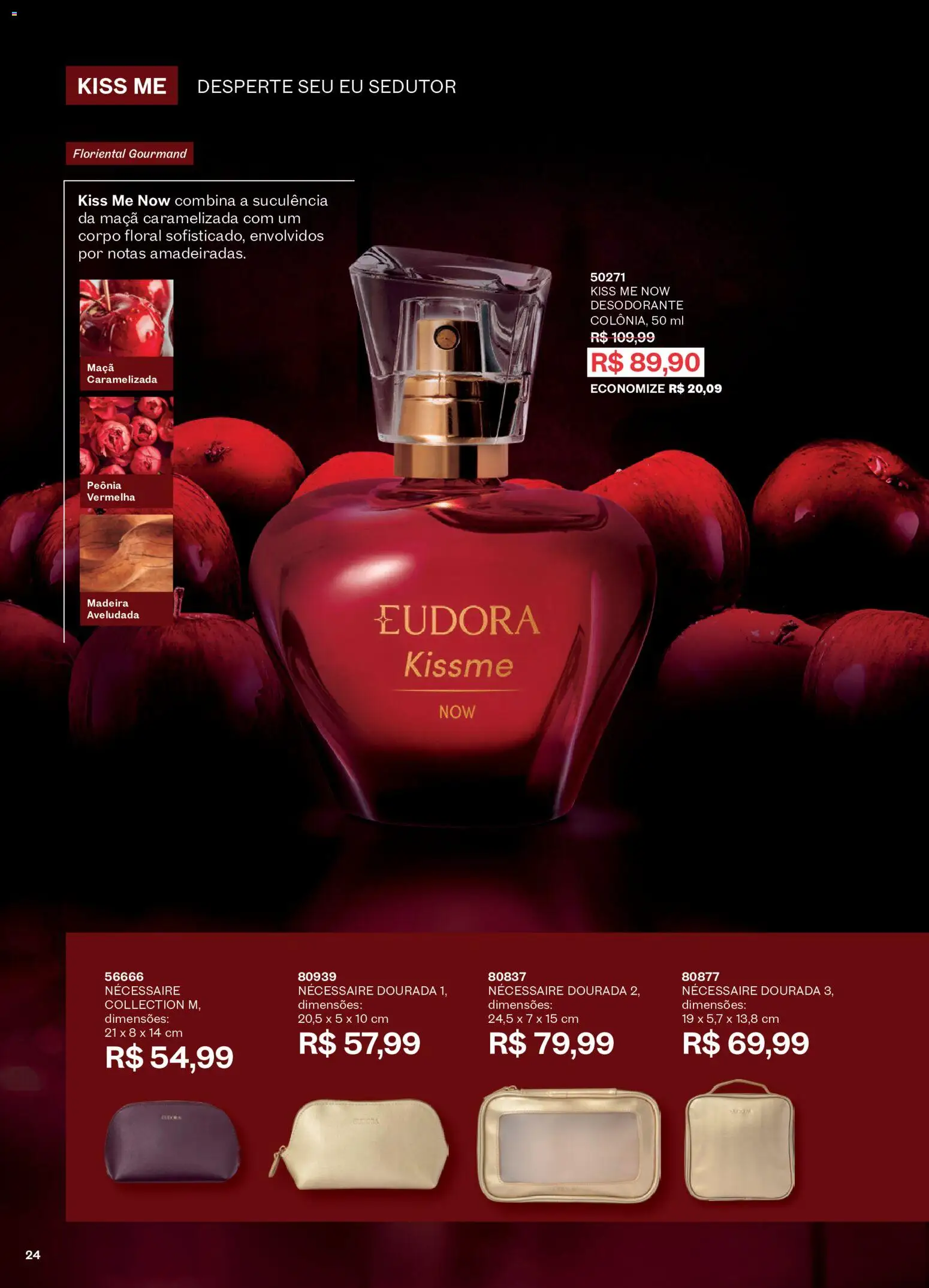Eudora Folheto - válido de 16/09/2026 | Página: 27 | Produtos: Desodorante, Necessaire