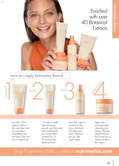 Preview of Nutrimetics Catalogue 2026 - valid from 01/01/2026 | Page: 45 | Products: Scrub, Strip