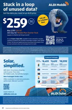Preview of Aldi catalogue Special Buys - valid from 24.06.2026 | Page: 22 | Products: Battery, Device, Satellite, Mobile