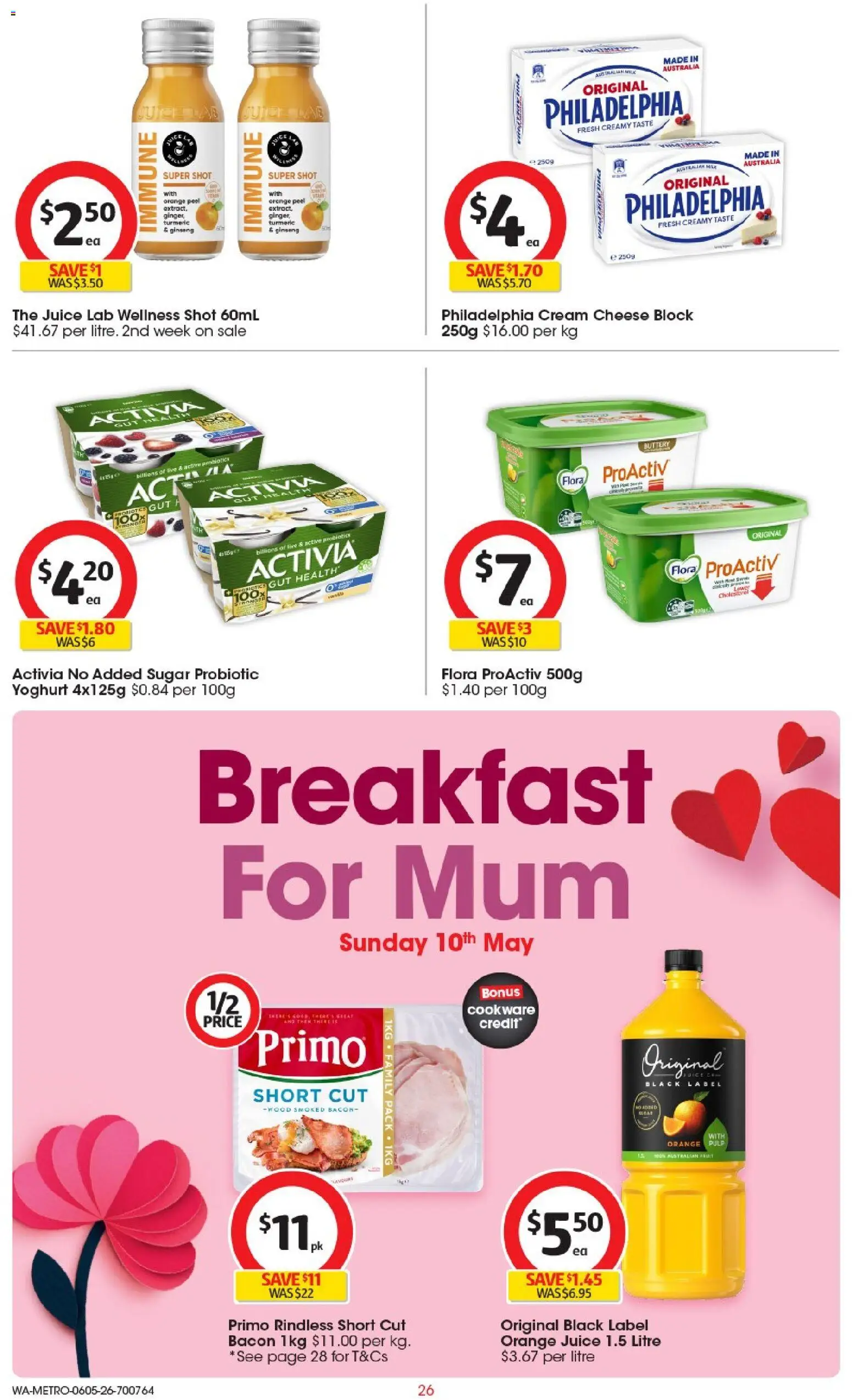Coles catalogue - valid from 06.05.2026 | Page: 26 | Products: Cheese, Cookware, Cream, Wood