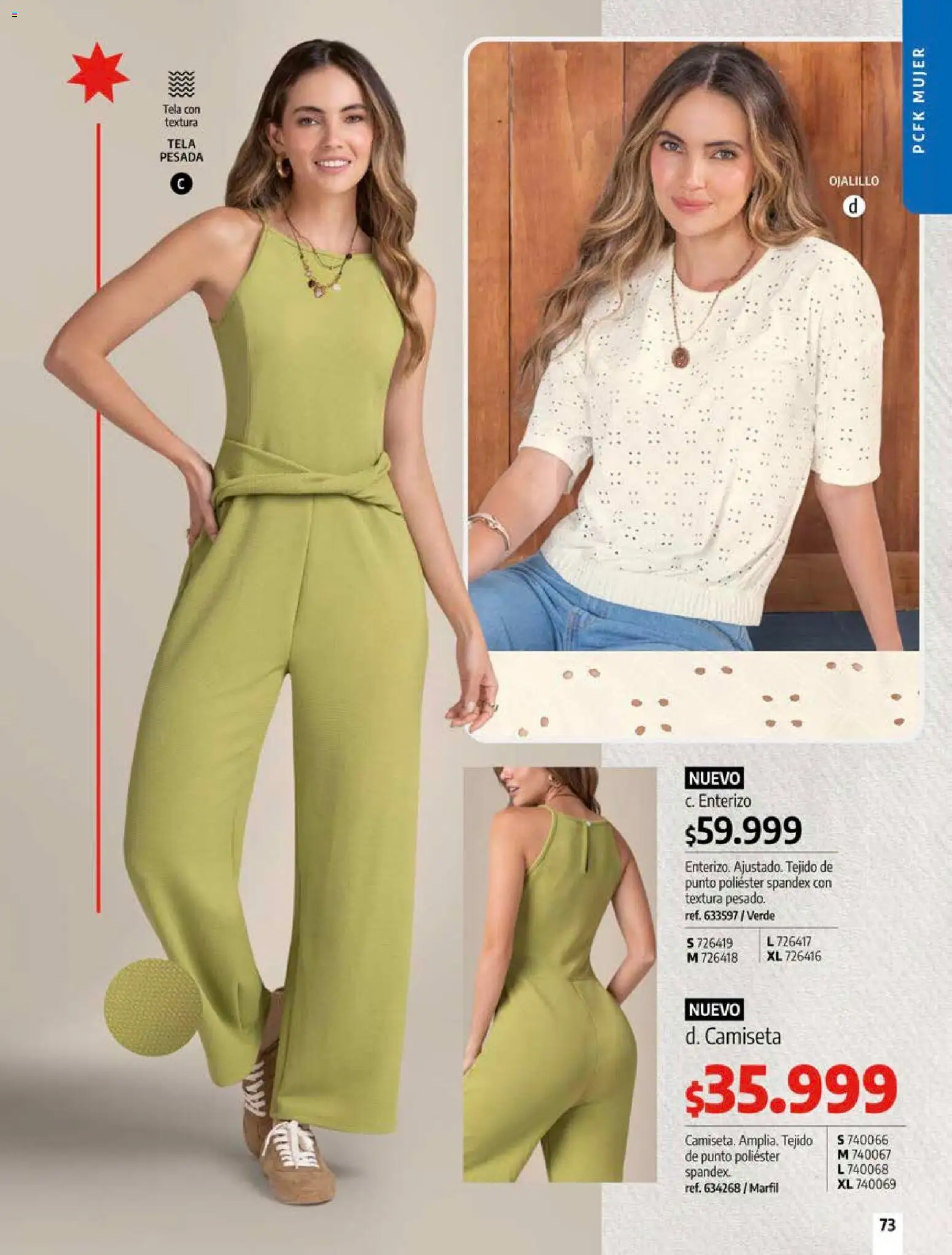 Pacifika revista - valida desde el 20.05.2026 | Página: 74 | Productos: Camiseta, Enterizo