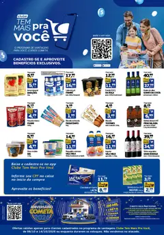 Cometa Supermercados ofertas Clube Tem Mais Pra Você - Pré-Visualização do folheto da loja Cometa Supermercados, válido de 08/10/2026