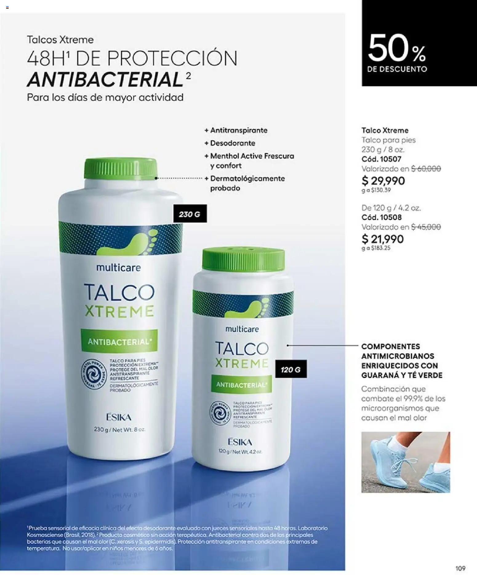 Ésika revista - valida desde el 07/09/2026 | Página: 111 | Productos: Té, Té verde, Combinación, Antitranspirante