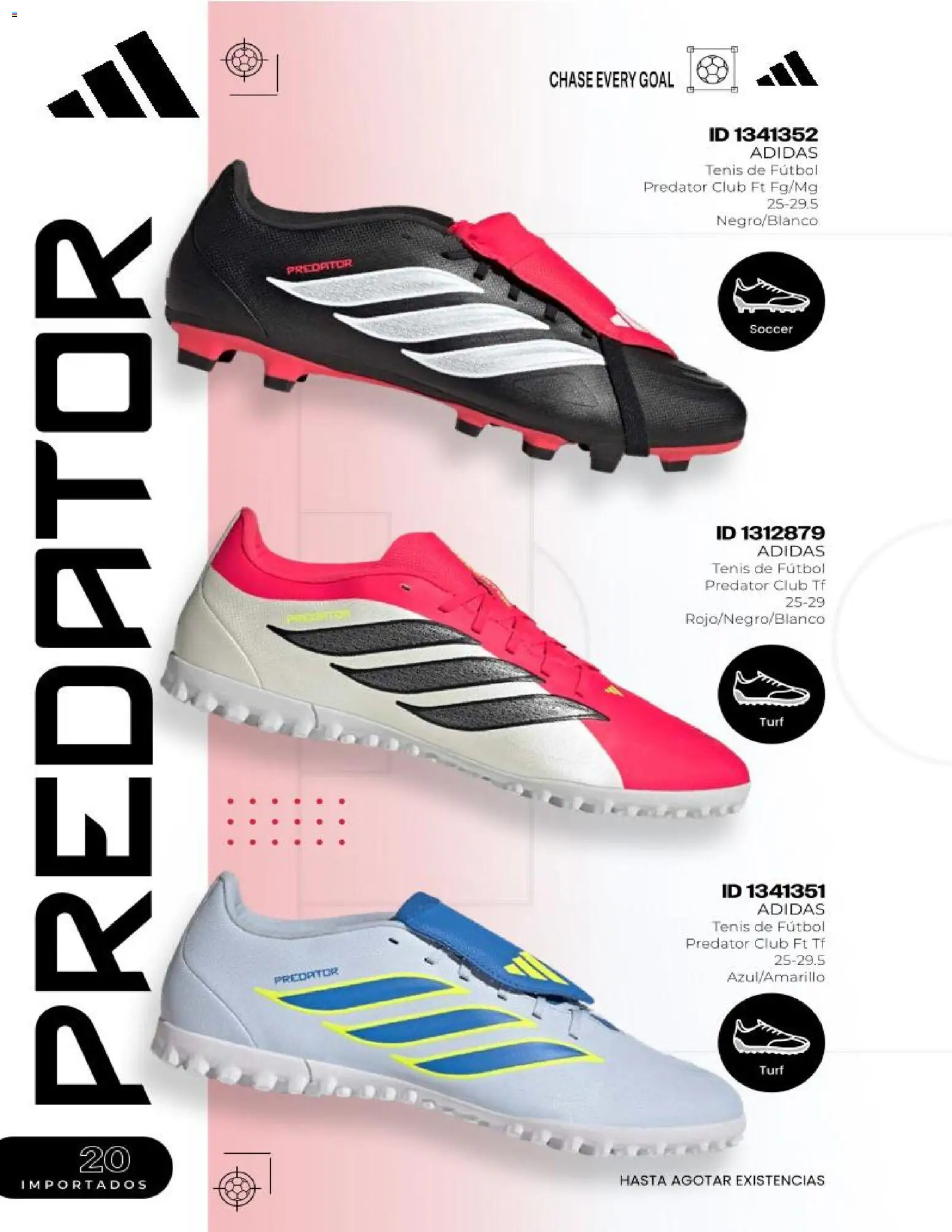 Nuevas ofertas de Price Shoes válidas en toda la República Mexicana desde el 04.06.2026. ¡Encuentra las mejores ofertas en Price Shoes catálogo Fútbol 2026! | Página: 20 | Productos: Tenis