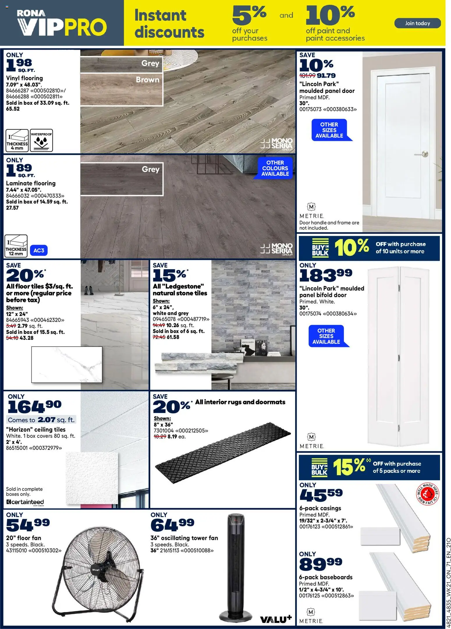 Rona flyer valid from 18.06.2026 | Page: 16 | Products: Fan, Box