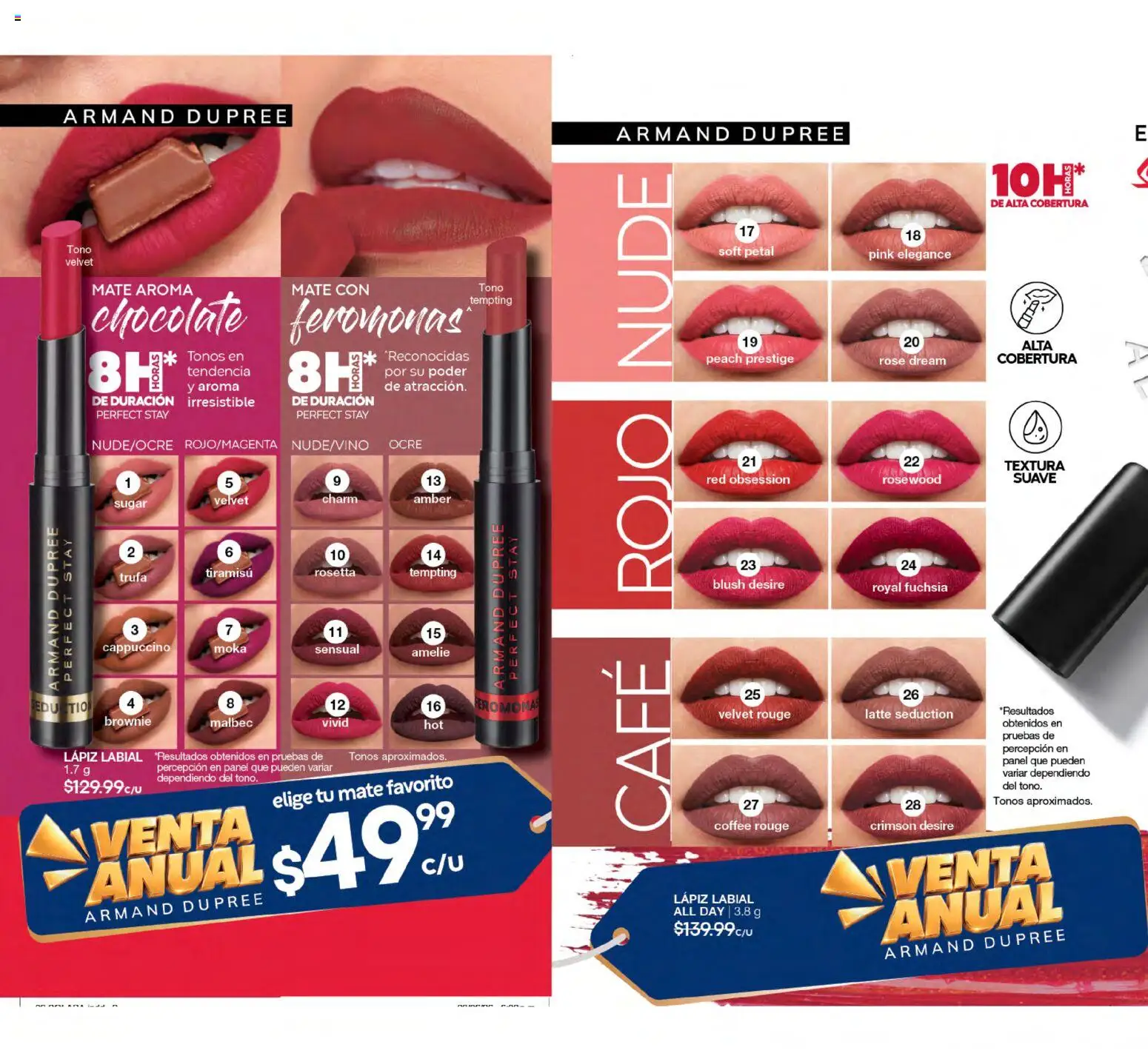 Nuevas ofertas de Fuller válidas en toda la República Mexicana desde el 05/08/2026. ¡Encuentra las mejores ofertas en Fuller campaña 9 2026! | Página: 2 | Productos: Café, Chocolate, Mate, Lápiz labial