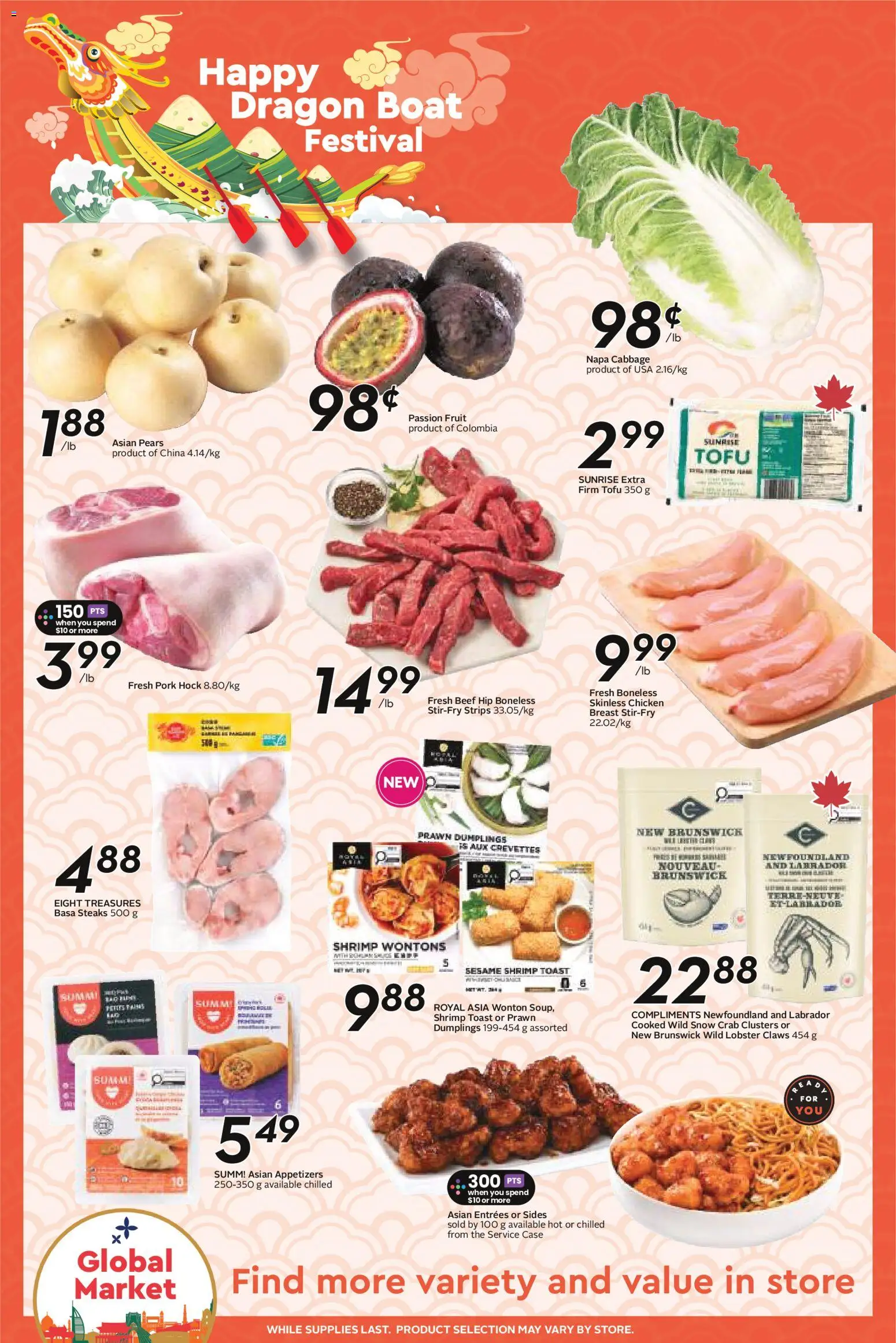 Sobeys flyer valid from 18.06.2026 | Page: 15 | Products: Beef, Case, Chicken, Pork