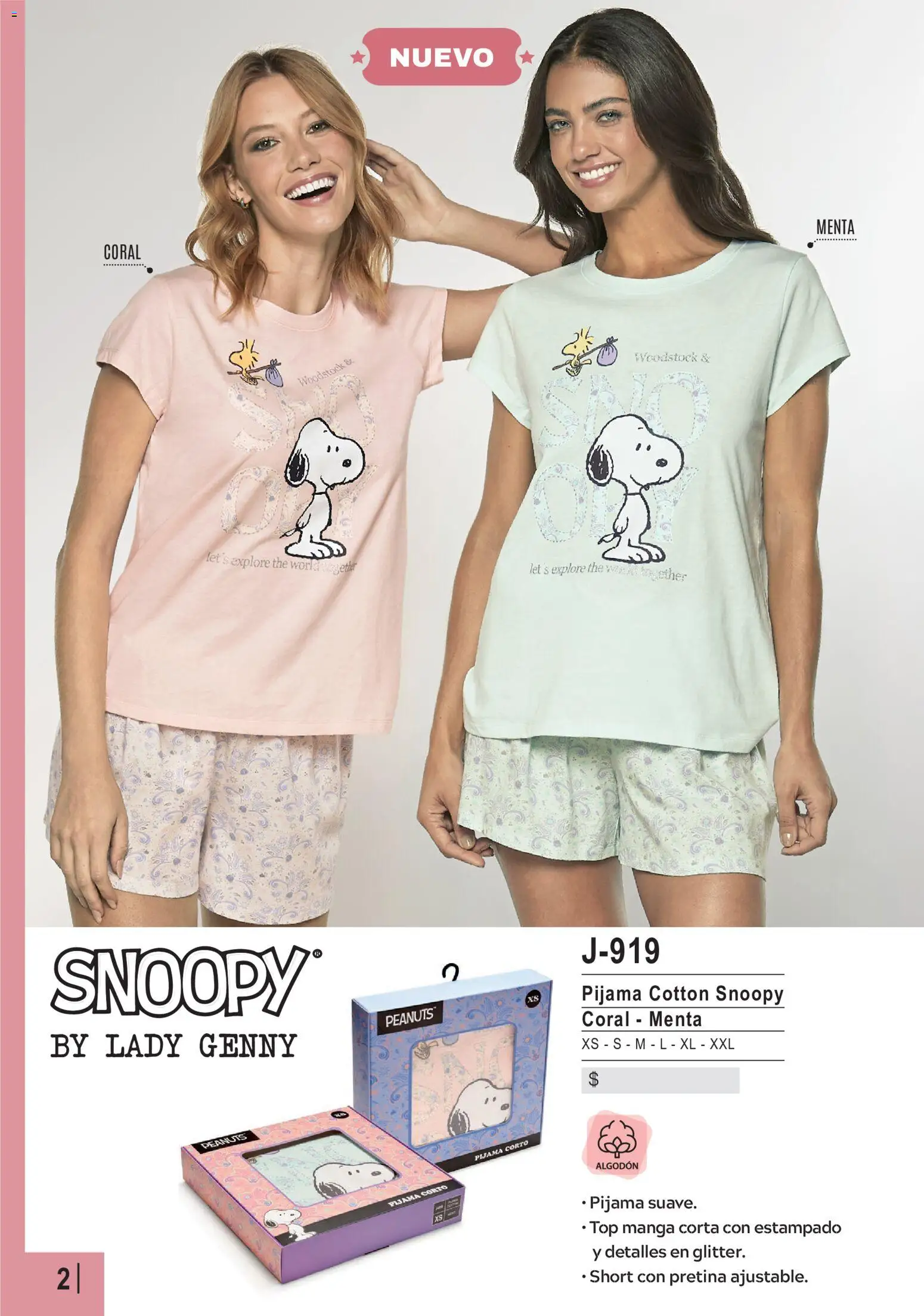 Lady Genny Ofertas │ válido desde el 30.08.2026 | Página: 4 | Productos: Algodón, Top, Short, Pijama