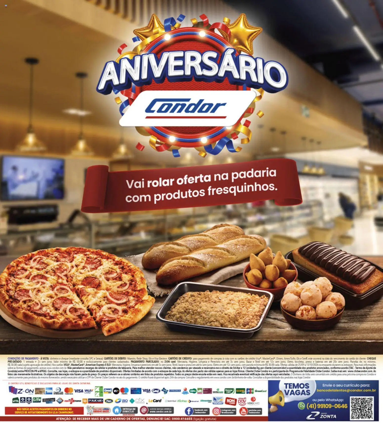 Supermercados Condor Folheto - válido de 25/09/2026 | Página: 32 | Produtos: Celular, Decoração, Pneus, Caderno