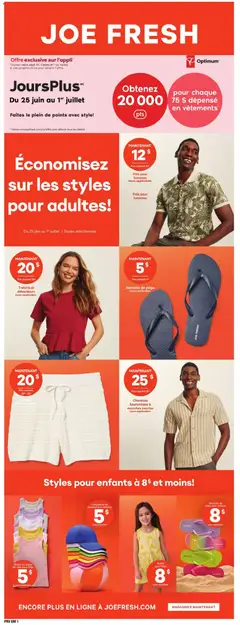 Preview of Provigo weekly flyer / circulaire from shop Provigo valid from Jun 25, 2026 | Page: 11 | Products: PC, Shorts